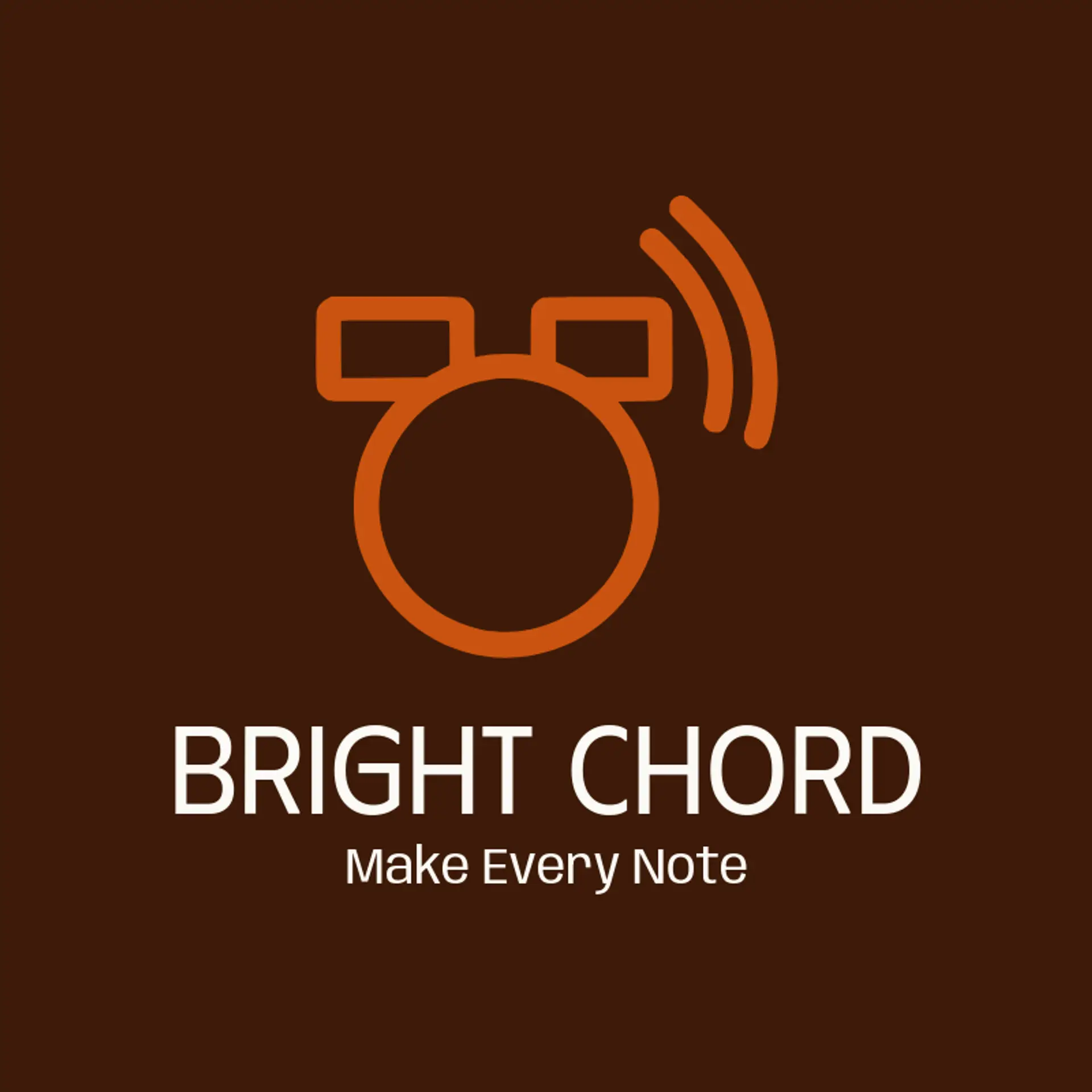Bright Chord logo for sound