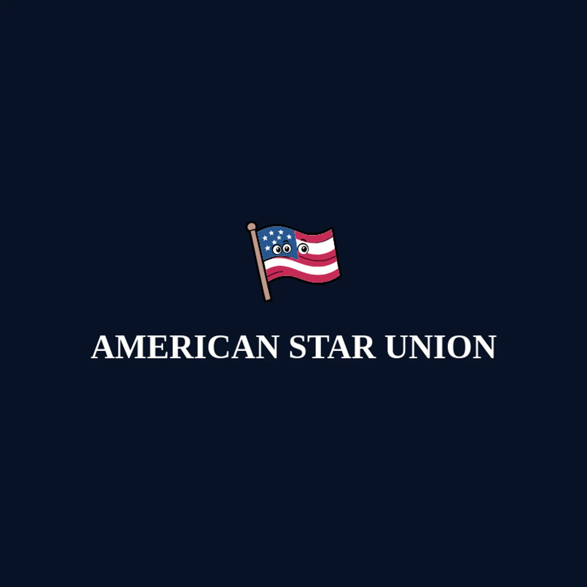 American Star Union logo for american flag