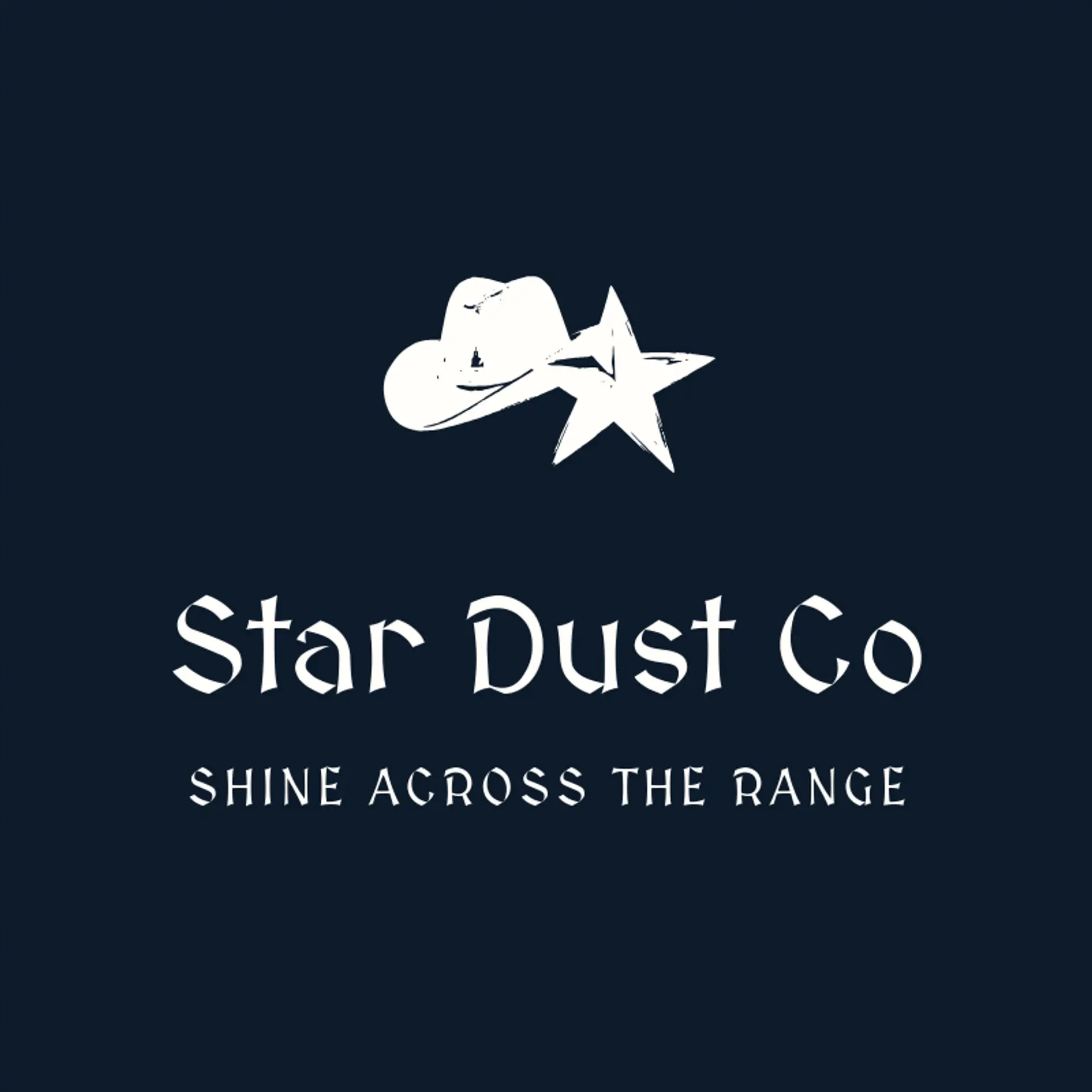 Star Dust Co logo for cowboy