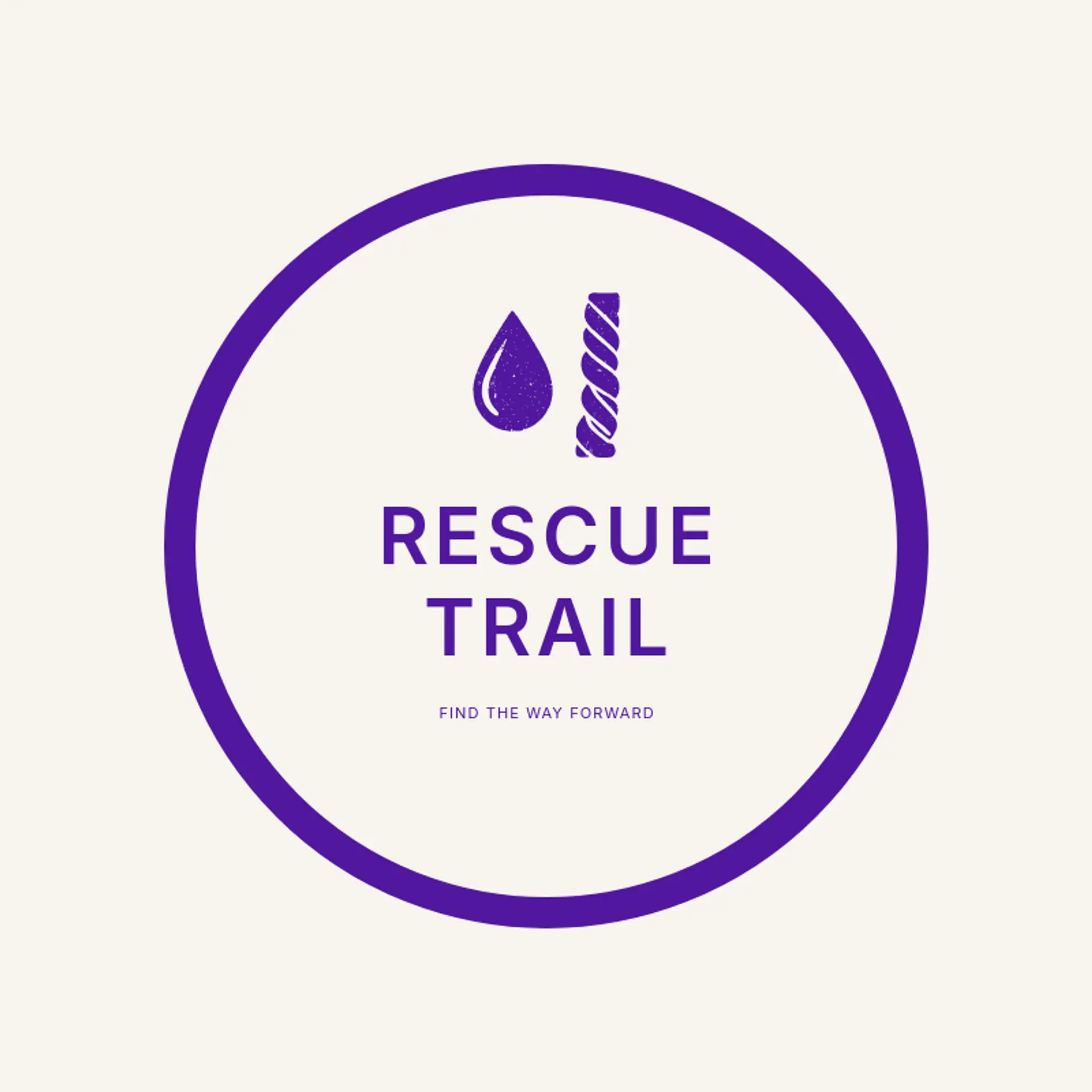 Rescue Trail logo for firefighter