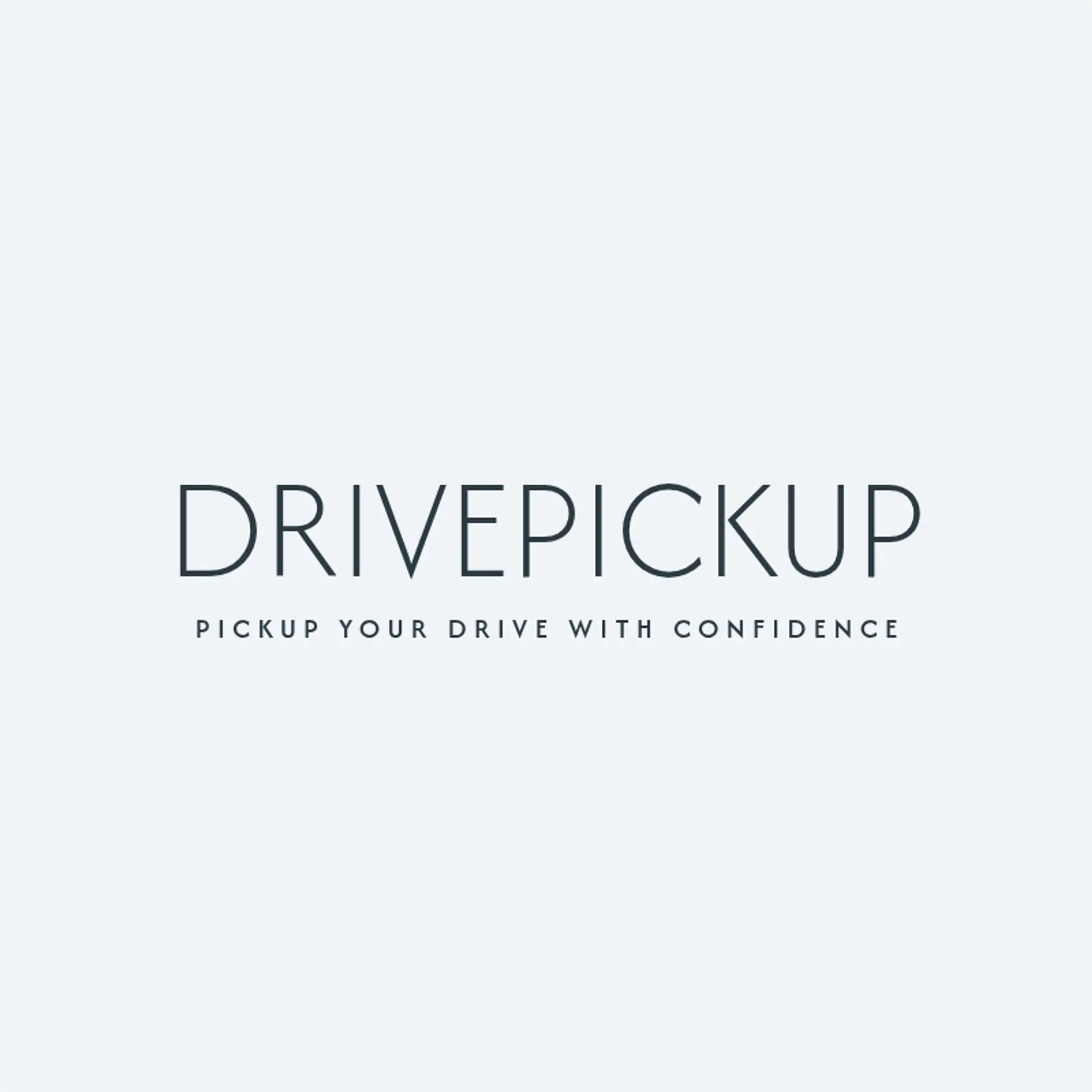 DrivePickup logo for automotive pick up