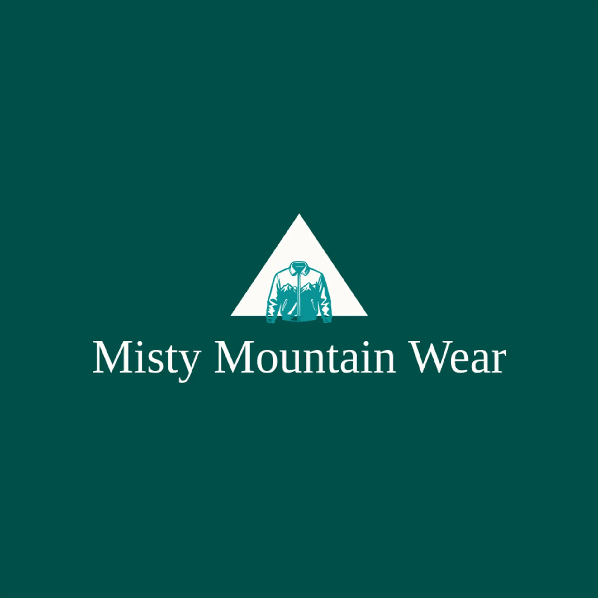 Misty Mountain Wear logo for jacket
