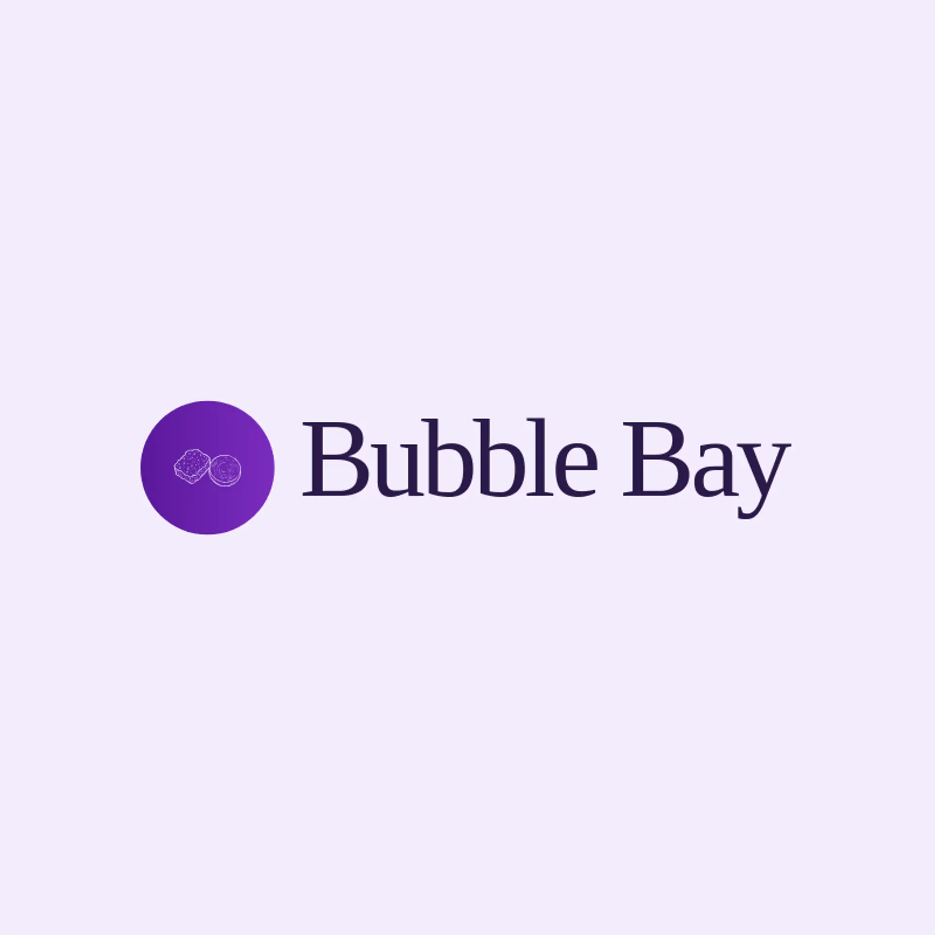 Bubble Bay logo for auto detailing