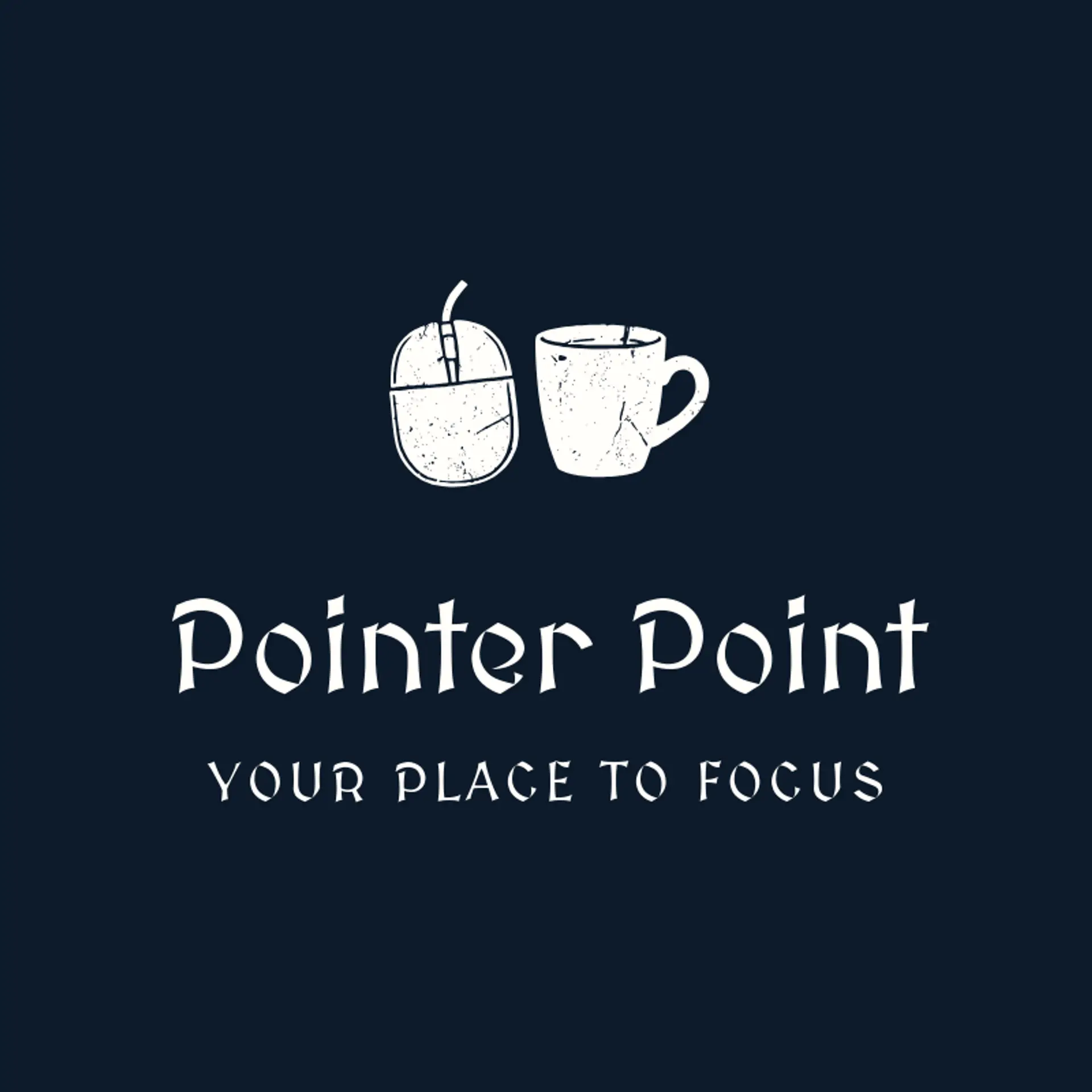 Pointer Point logo for cyber cafe