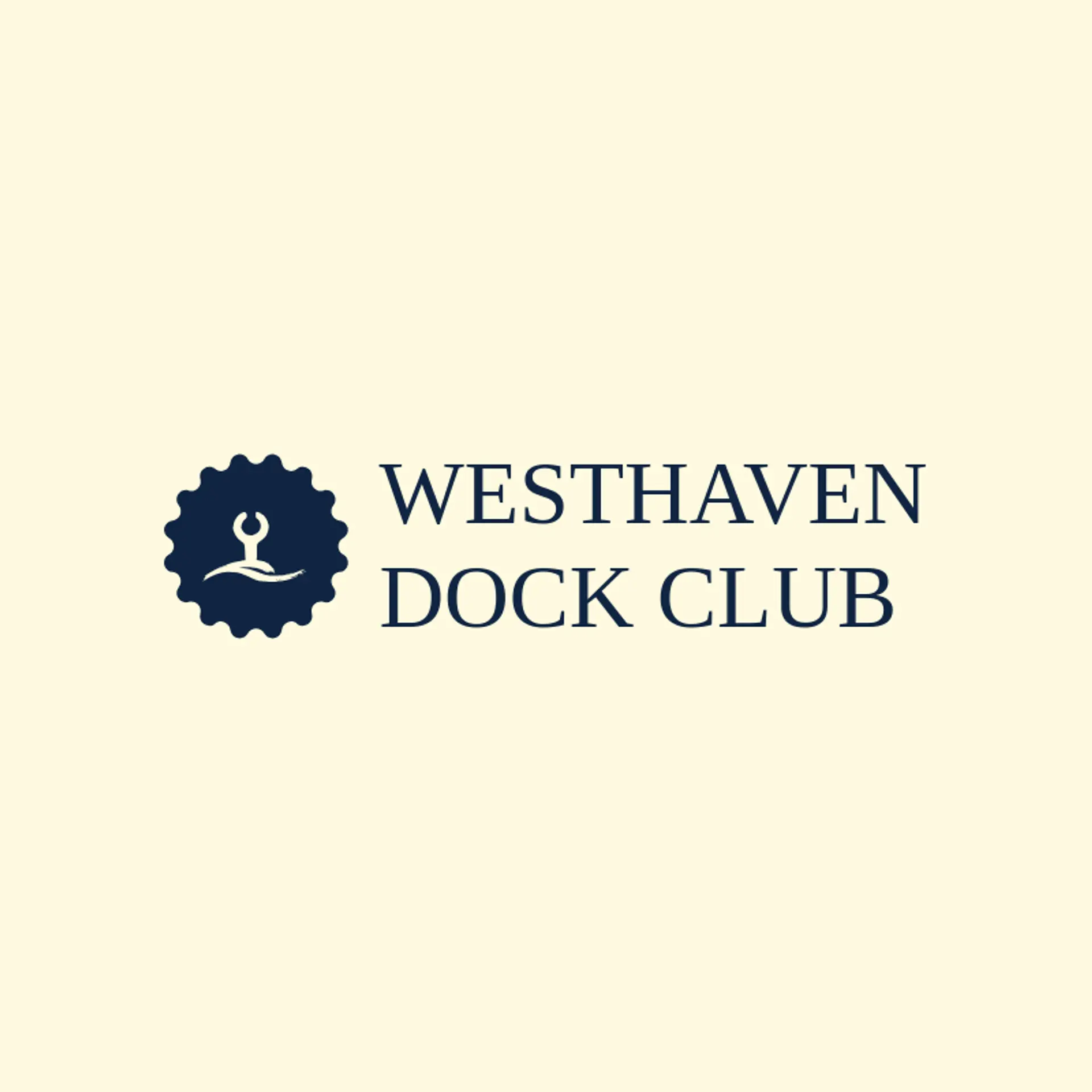 Westhaven Dock Club logo for harbor