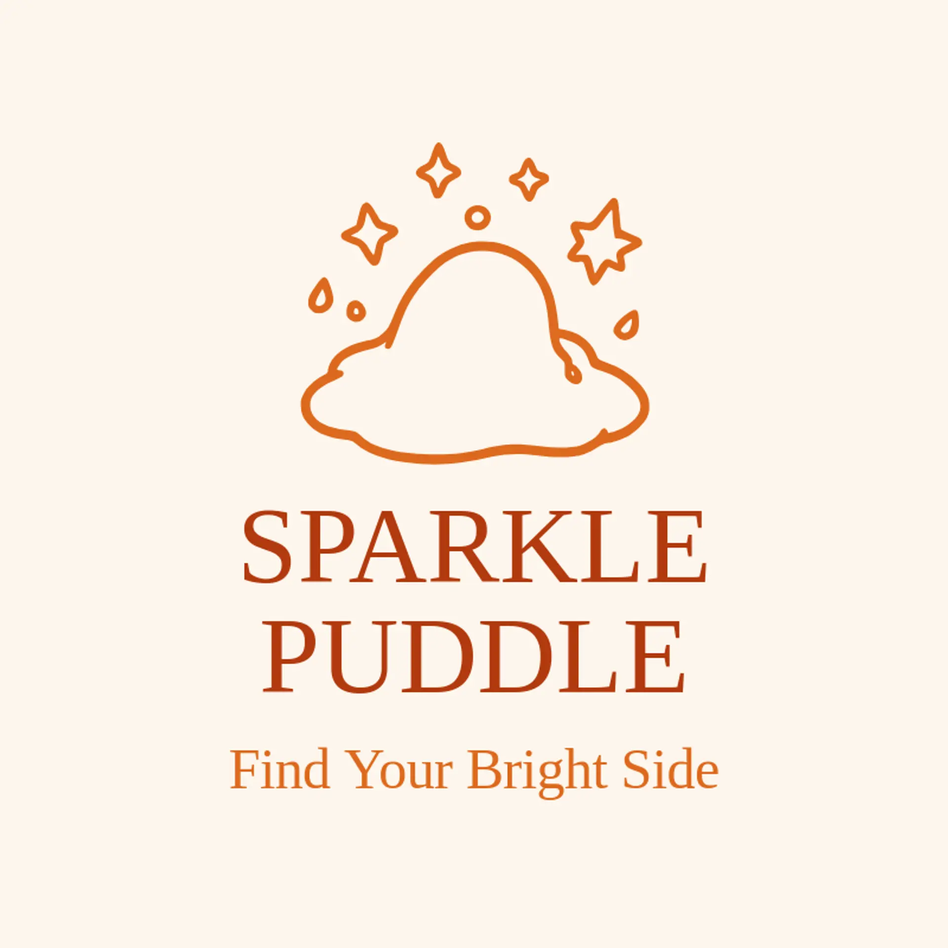 Sparkle Puddle logo for slime