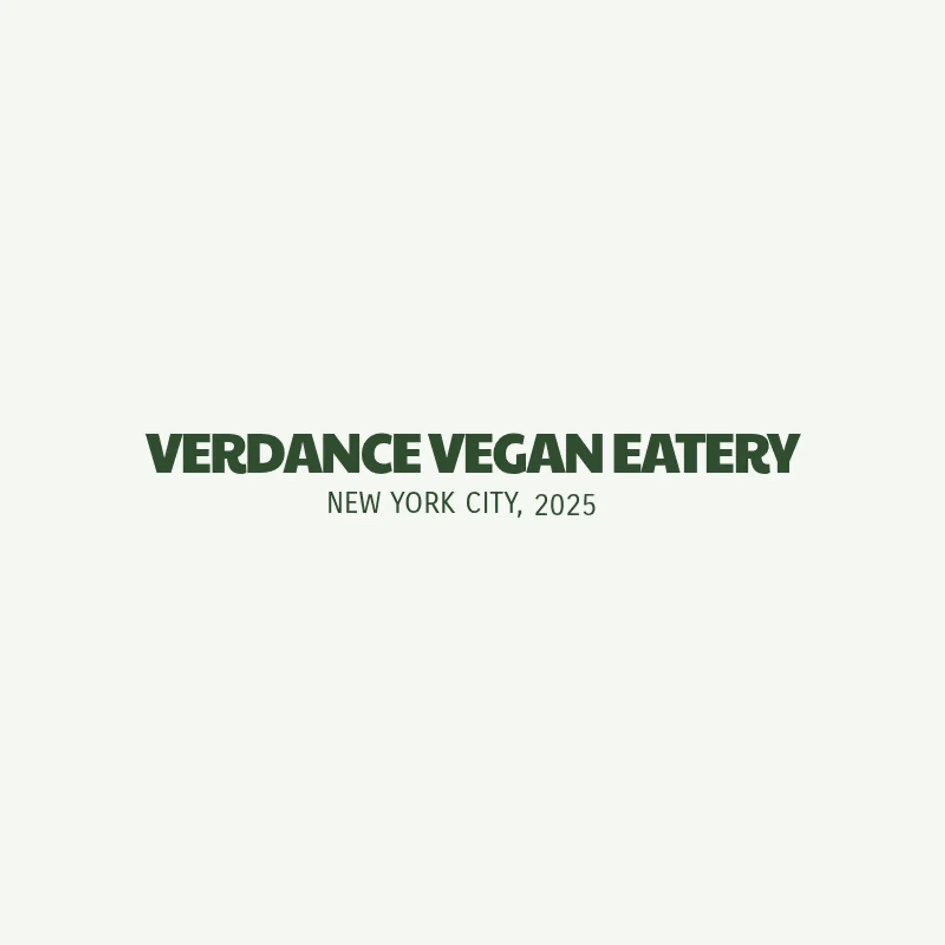 Green Harvest logo for vegan restaurant