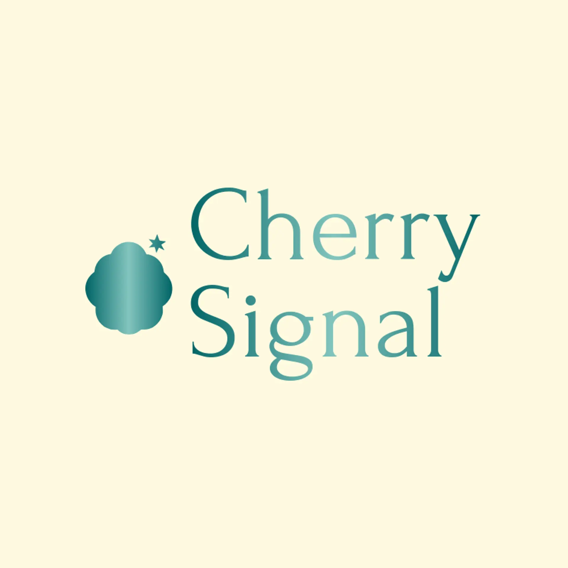 Cherry Signal logo for soda