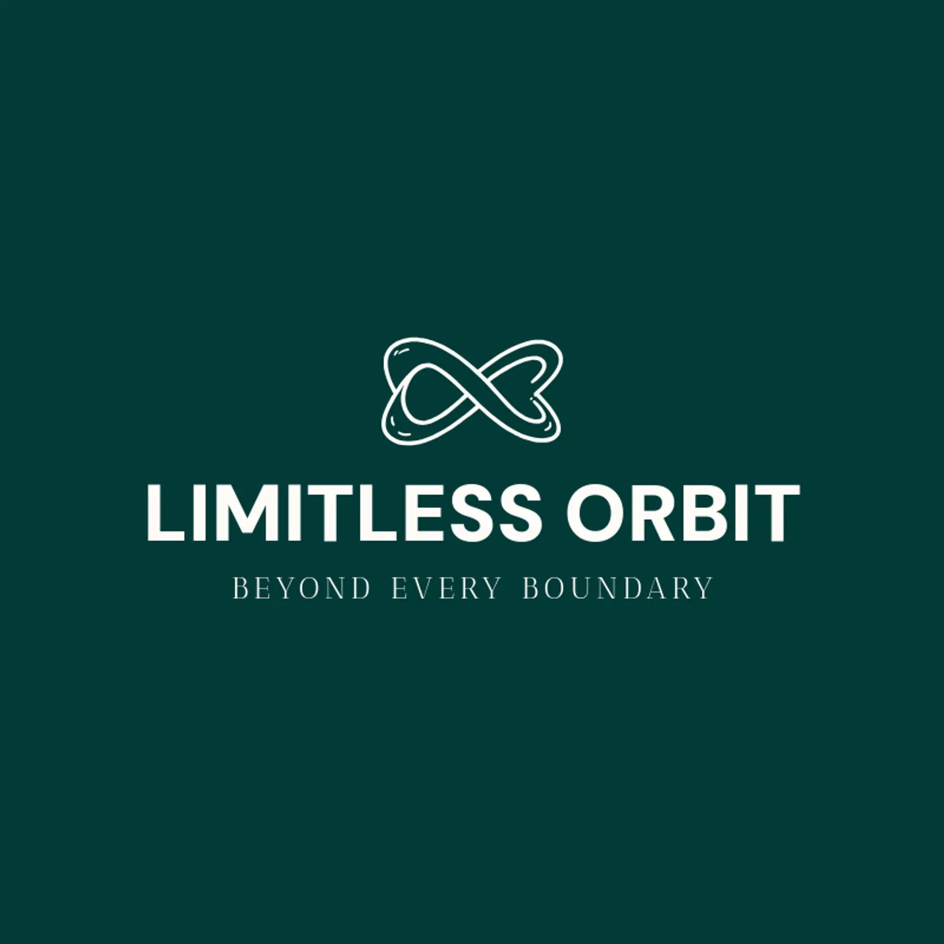Limitless Orbit logo for infinity