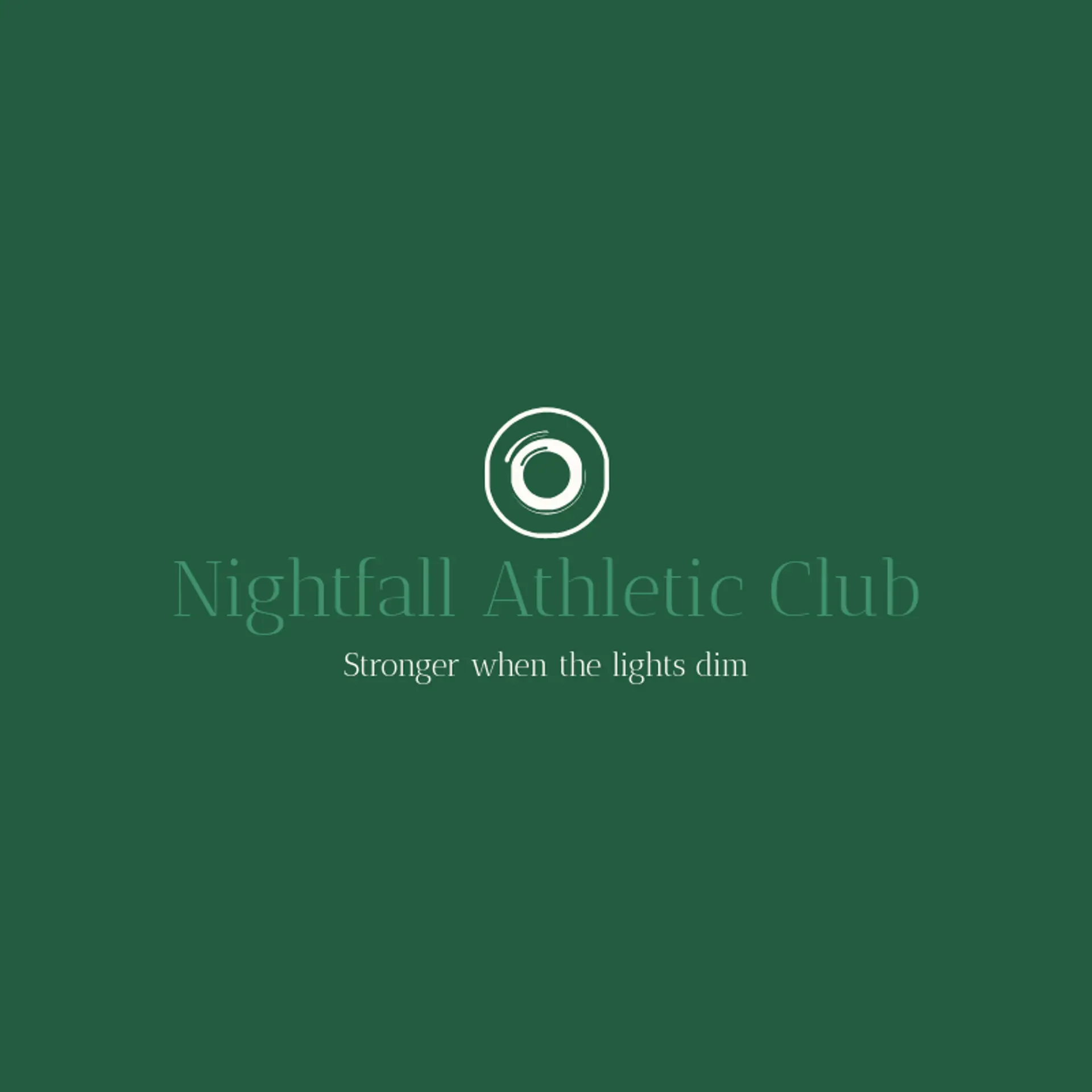 Nightfall Athletic Club logo for eclipse
