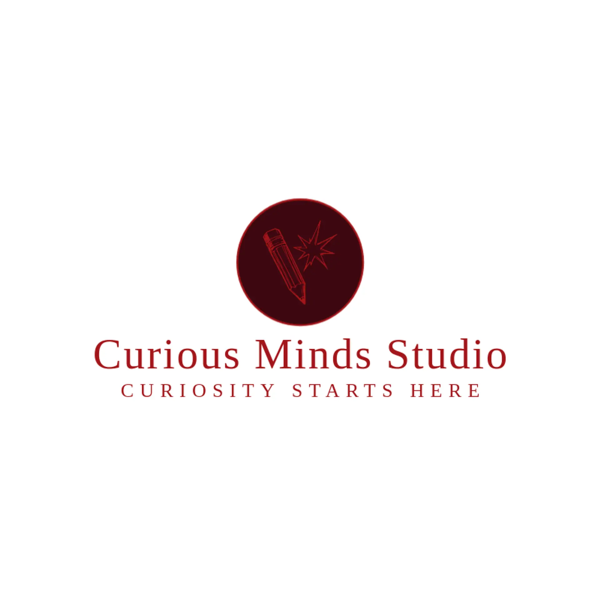 Curious Minds Studio logo for learning