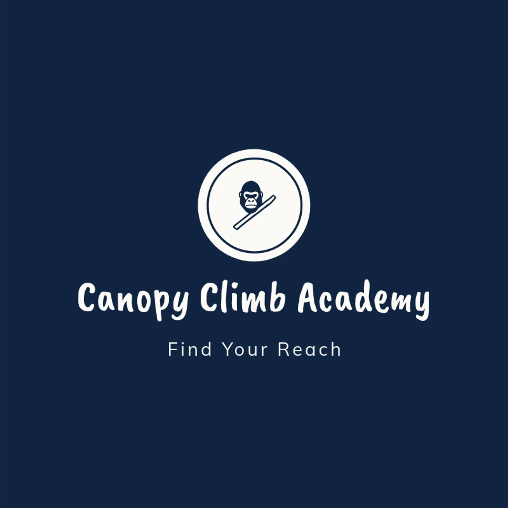 Canopy Climb Academy logo for gorilla