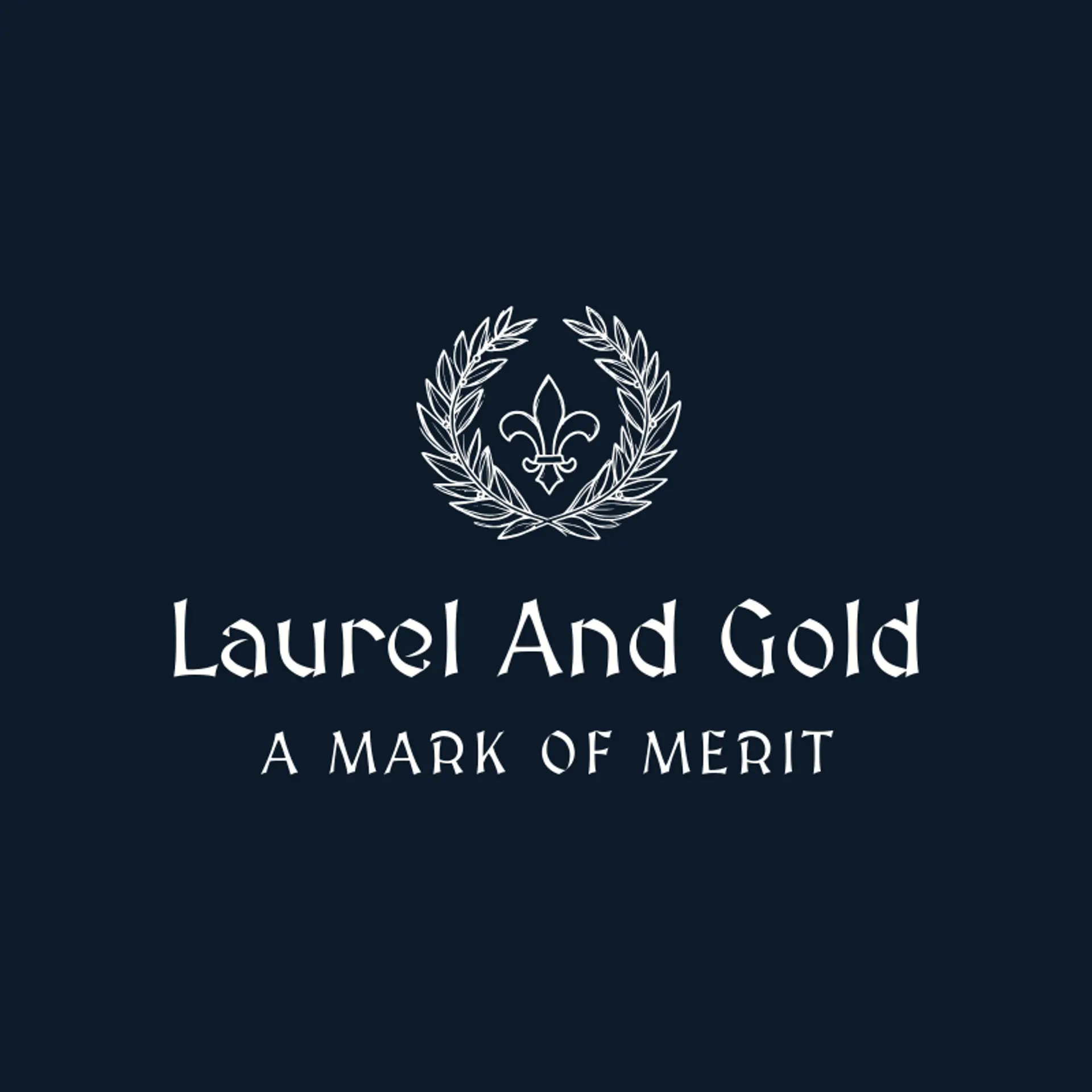 Laurel And Gold logo for royal