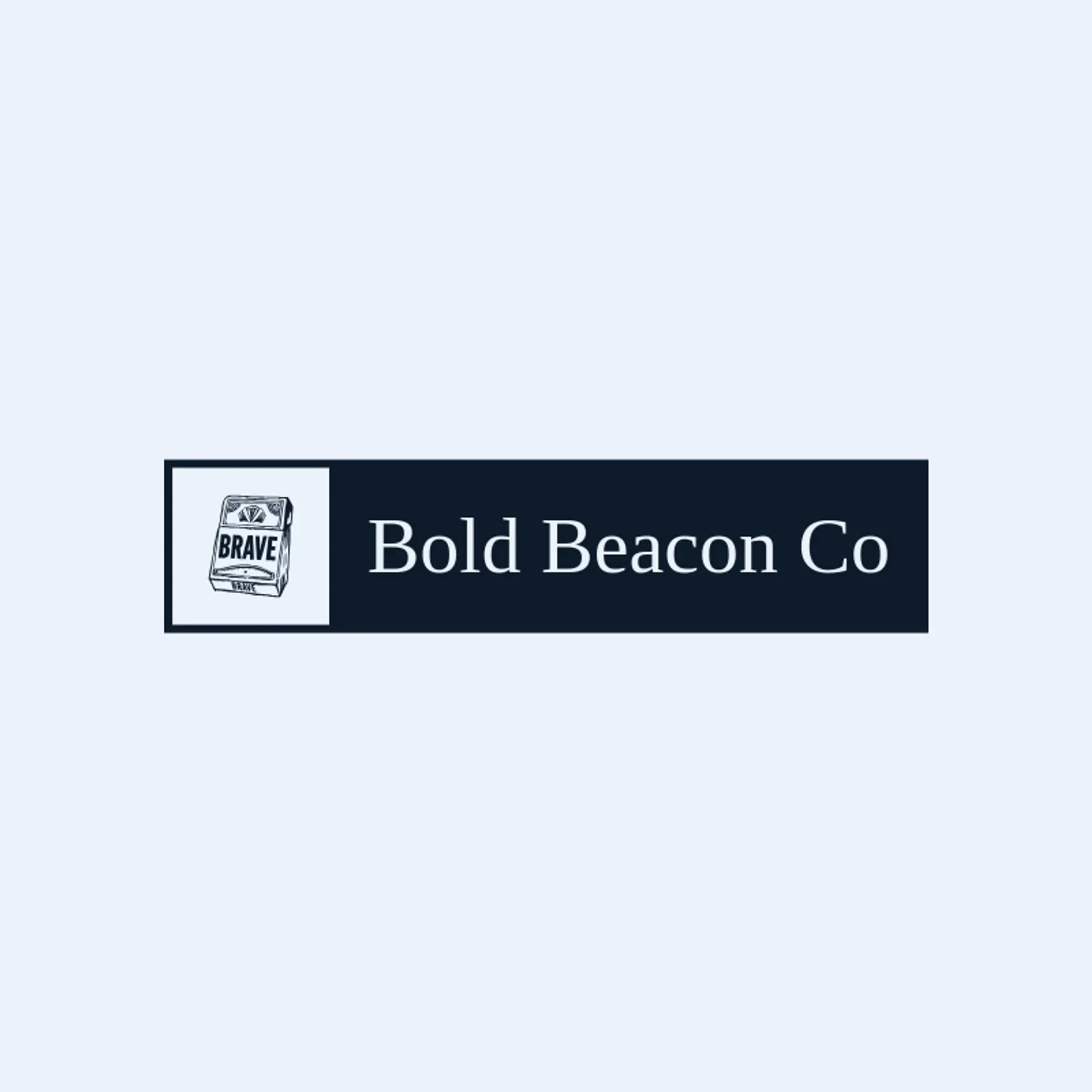 Bold Beacon Co logo for brave