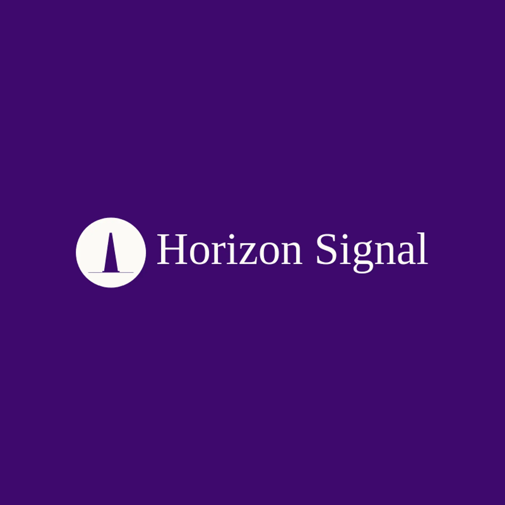 Horizon Signal logo for radio station