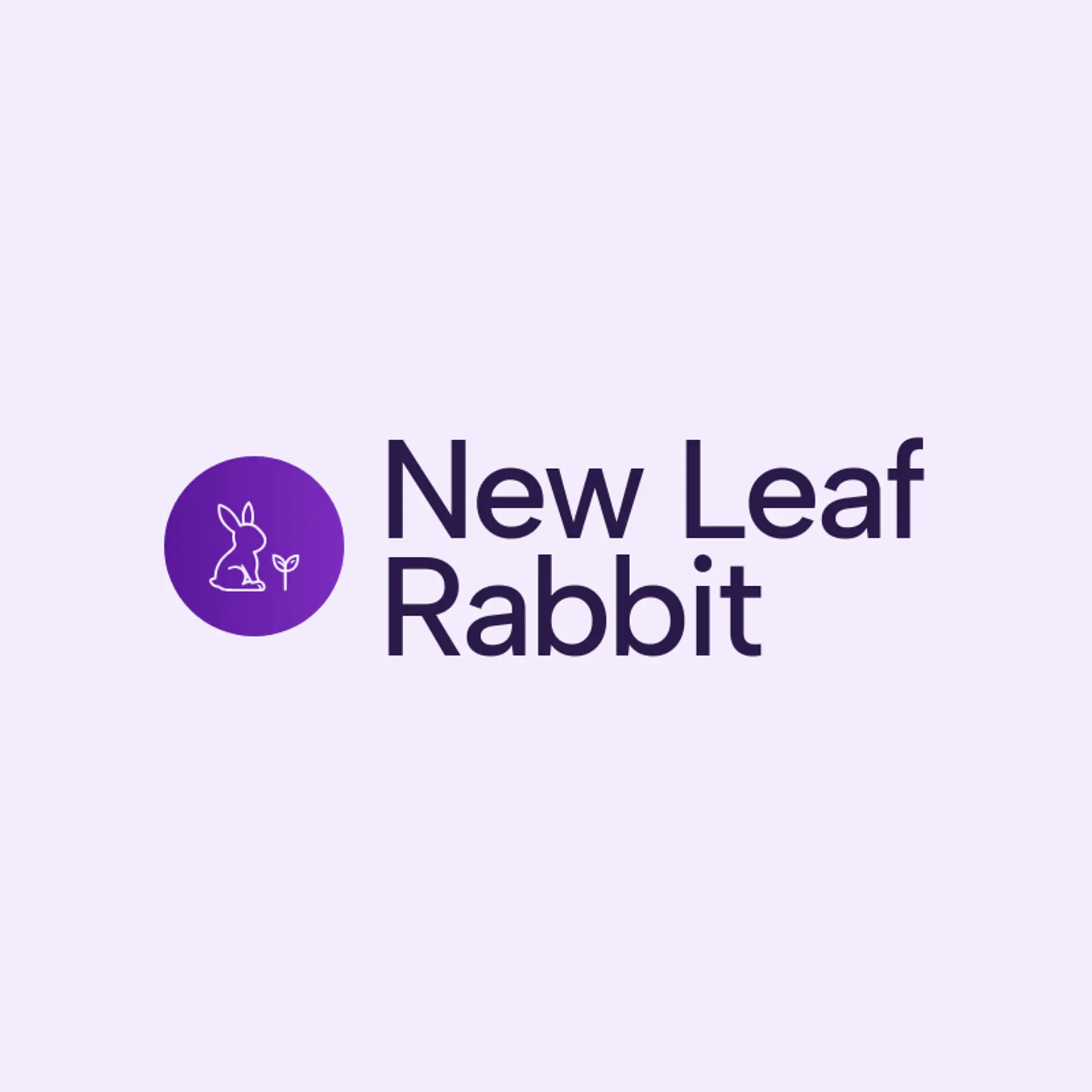 New Leaf Rabbit logo for rabbit