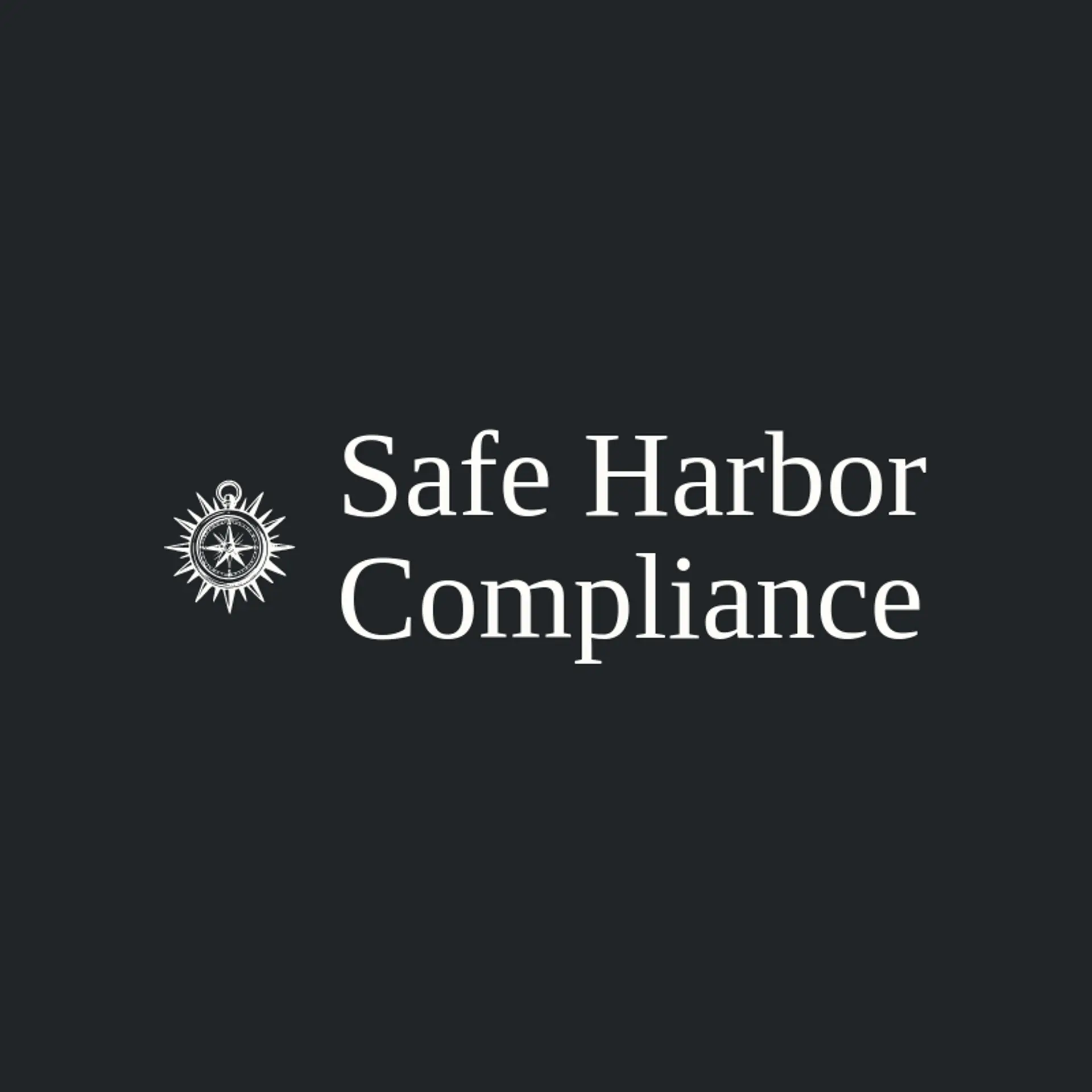 Safe Harbor Compliance logo for compliance