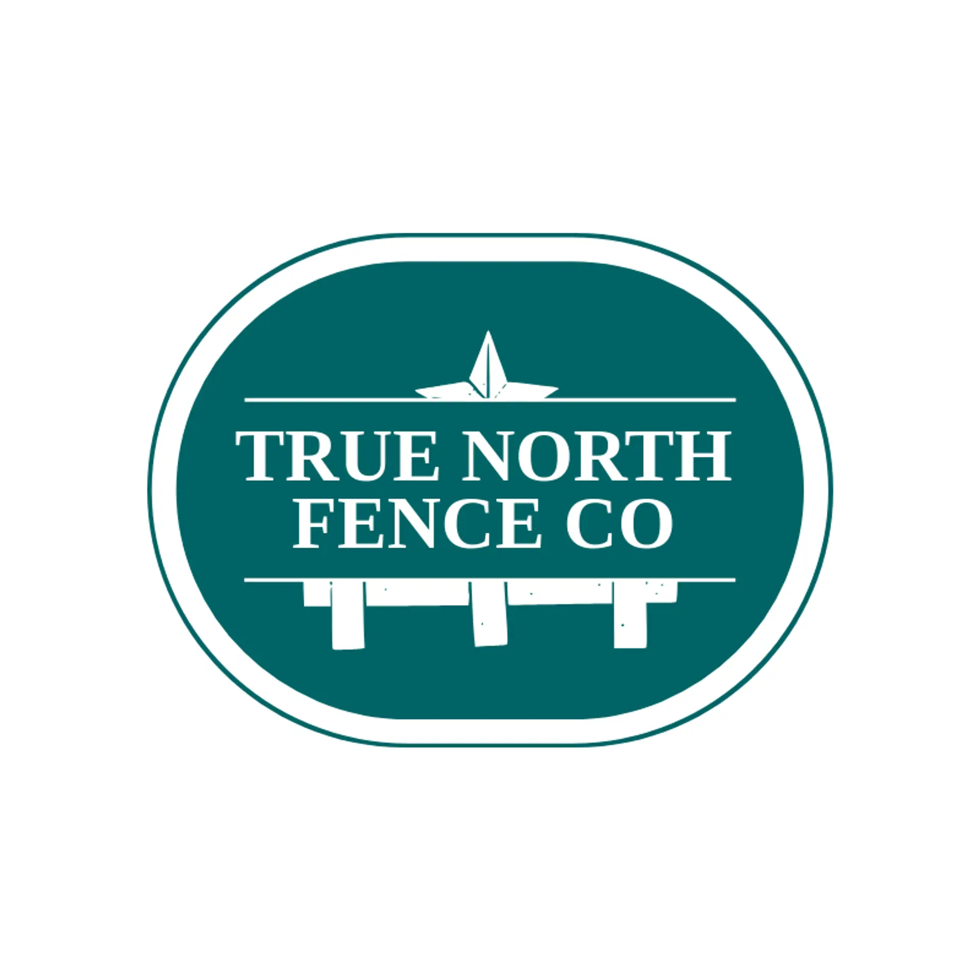 True North Fence Co logo for fence