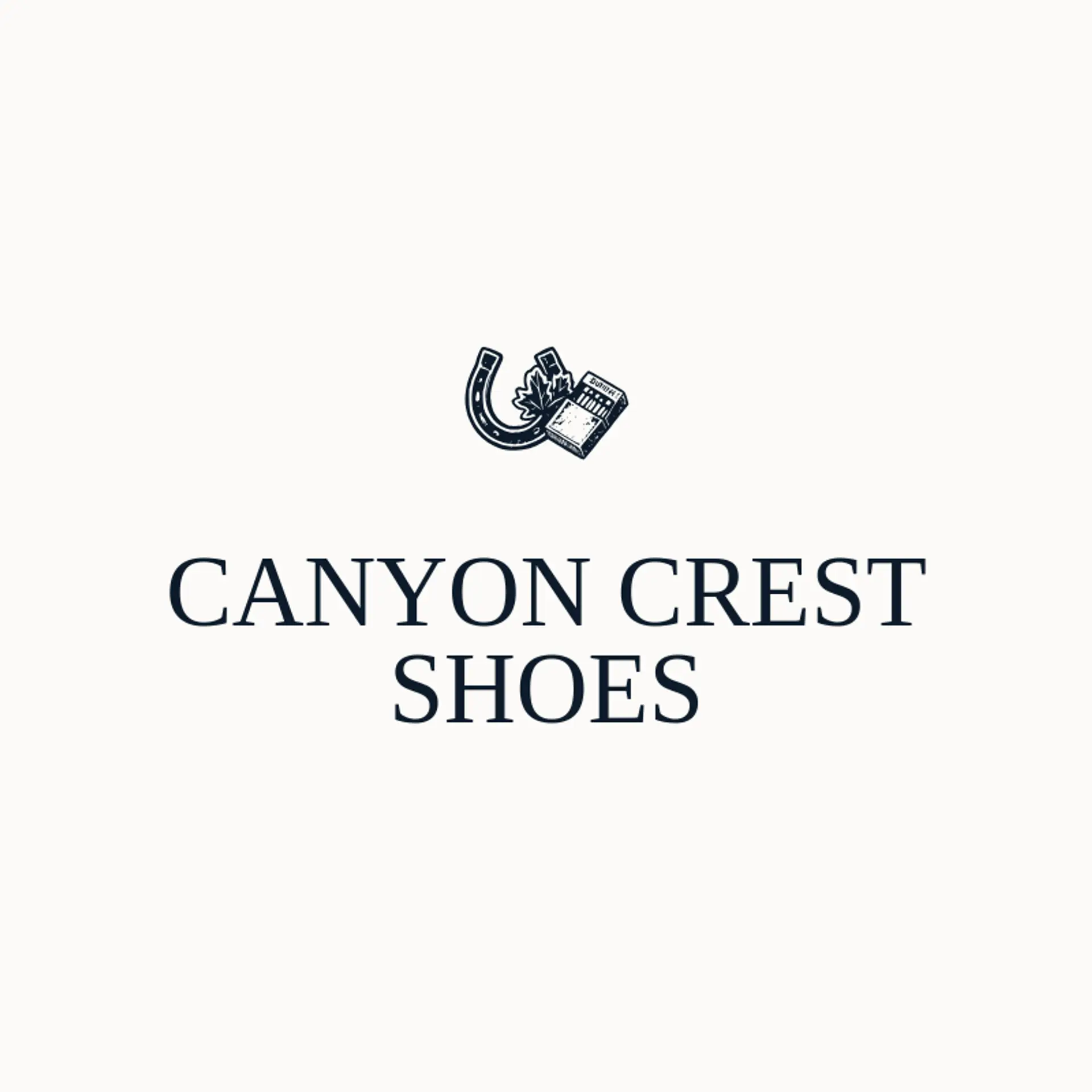 Canyon Crest Shoes logo for horseshoe