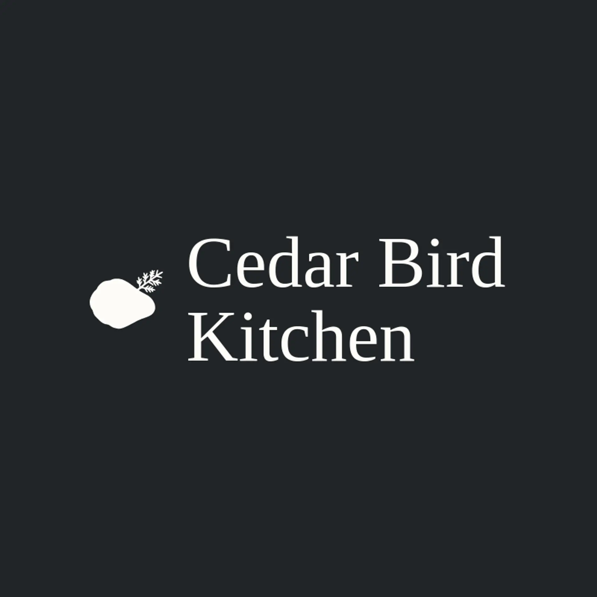 Cedar Bird Kitchen logo for fried chicken