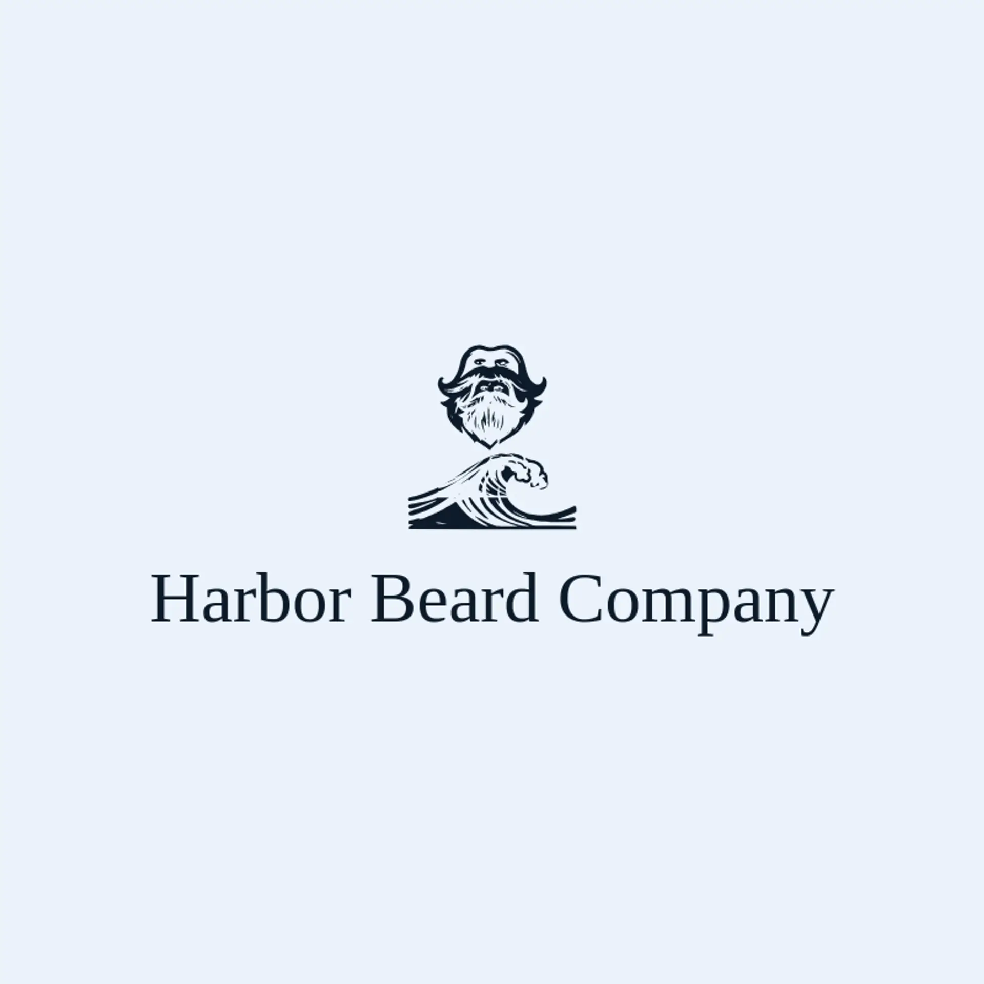 Harbor Beard Company logo for beard