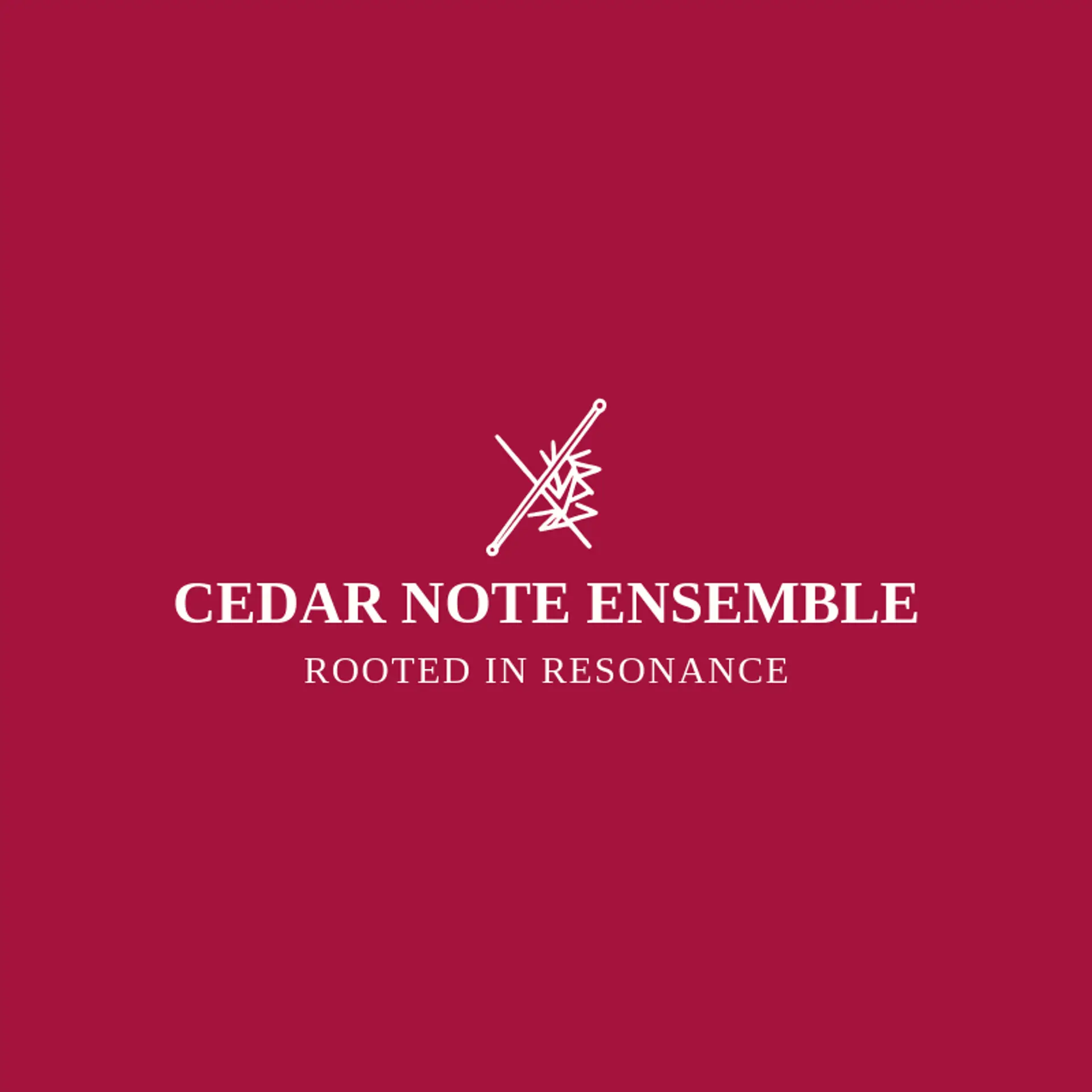 Cedar Note Ensemble logo for symphony