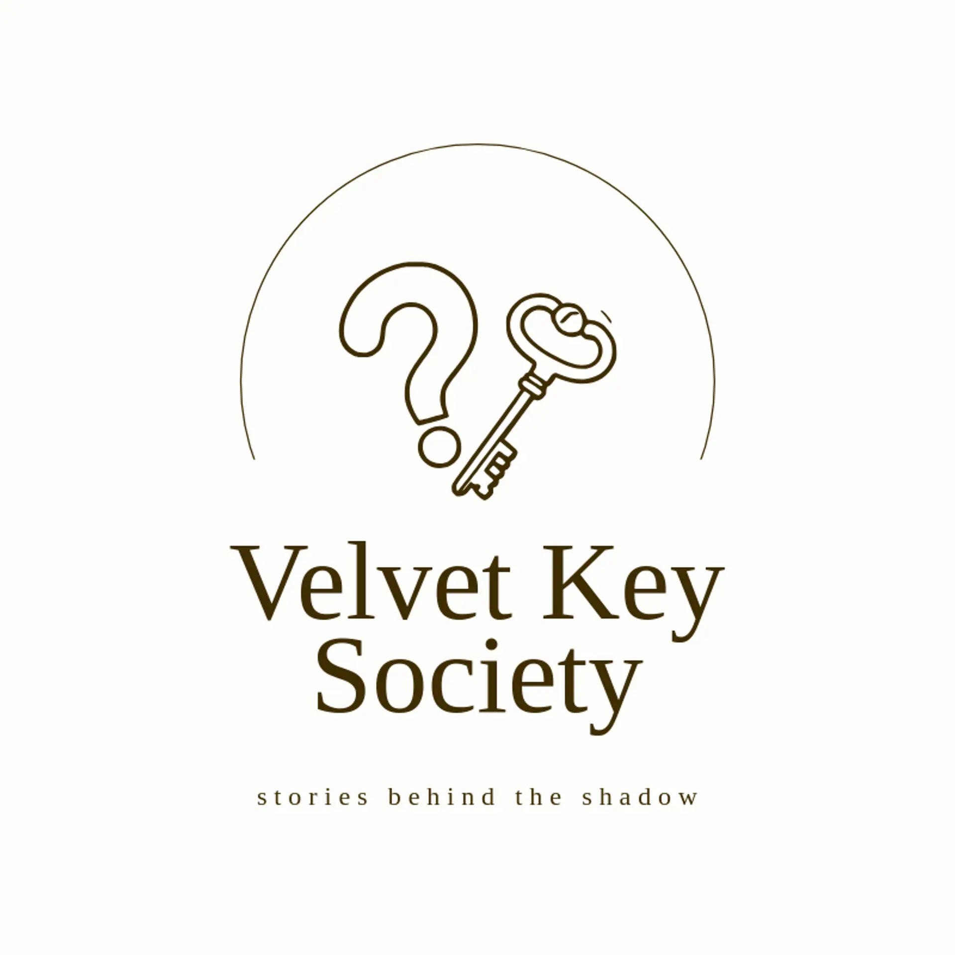 Velvet Key Society logo for mystery