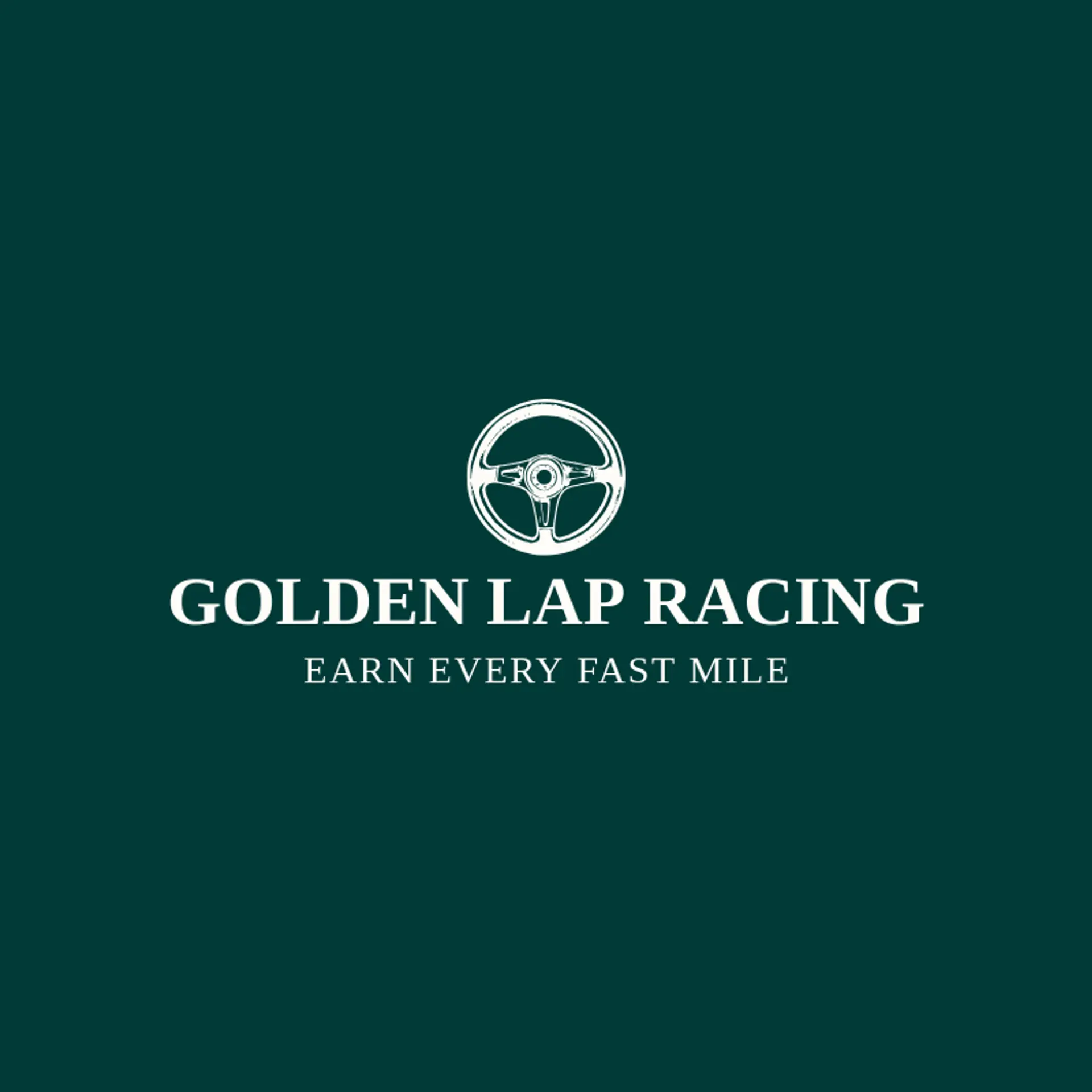 Golden Lap Racing logo for race