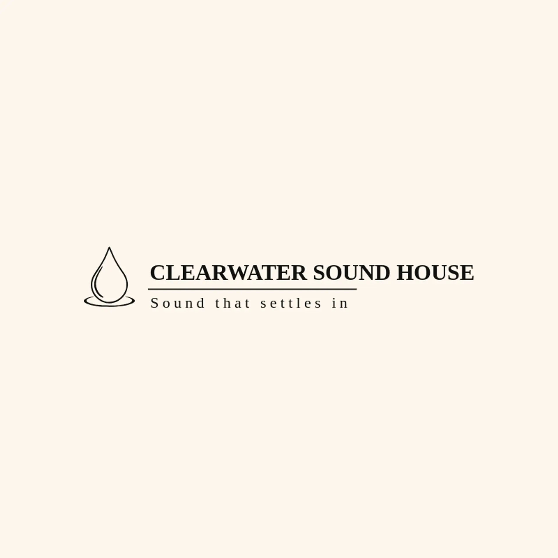 Clearwater Sound House logo for ripple