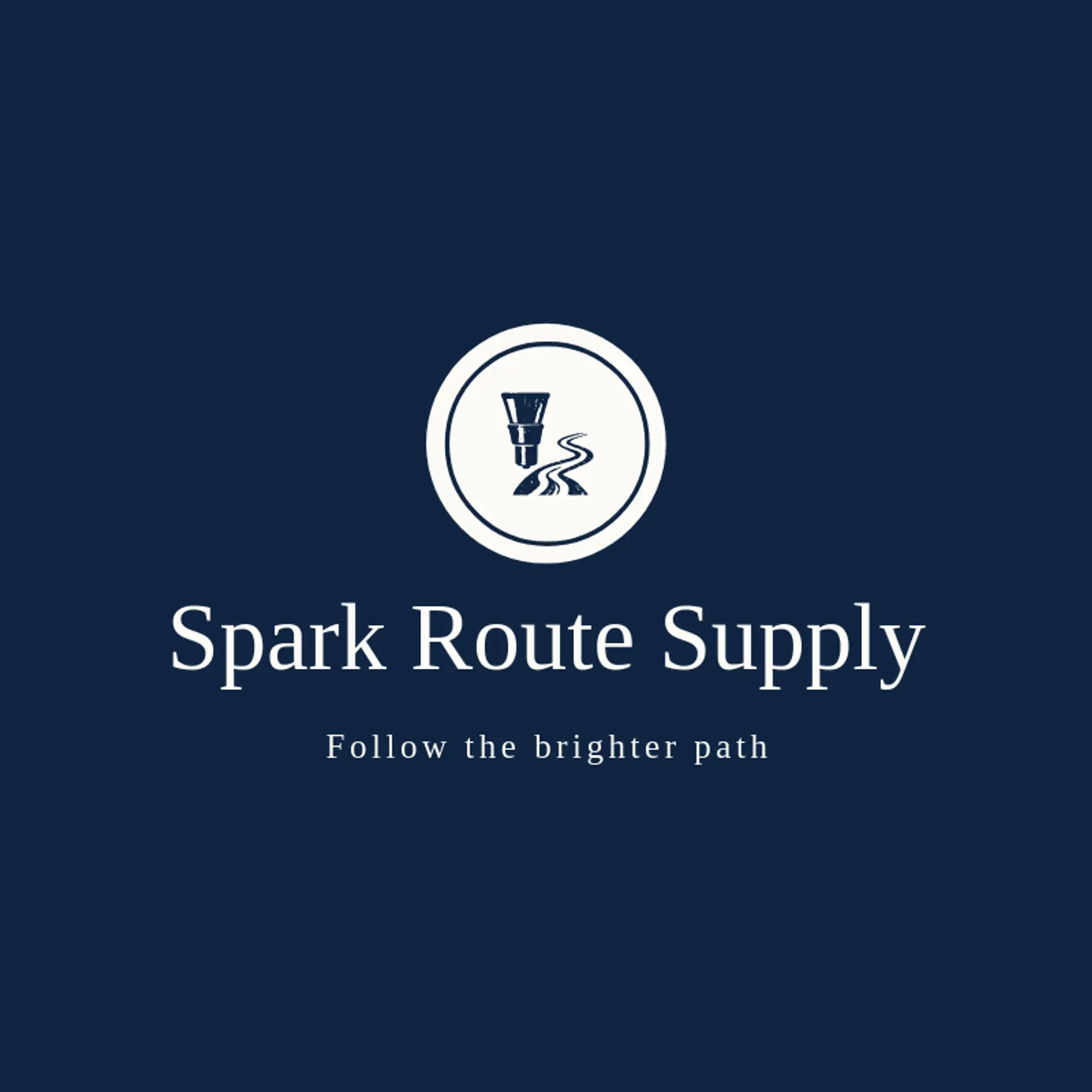 Spark Route Supply logo for flare