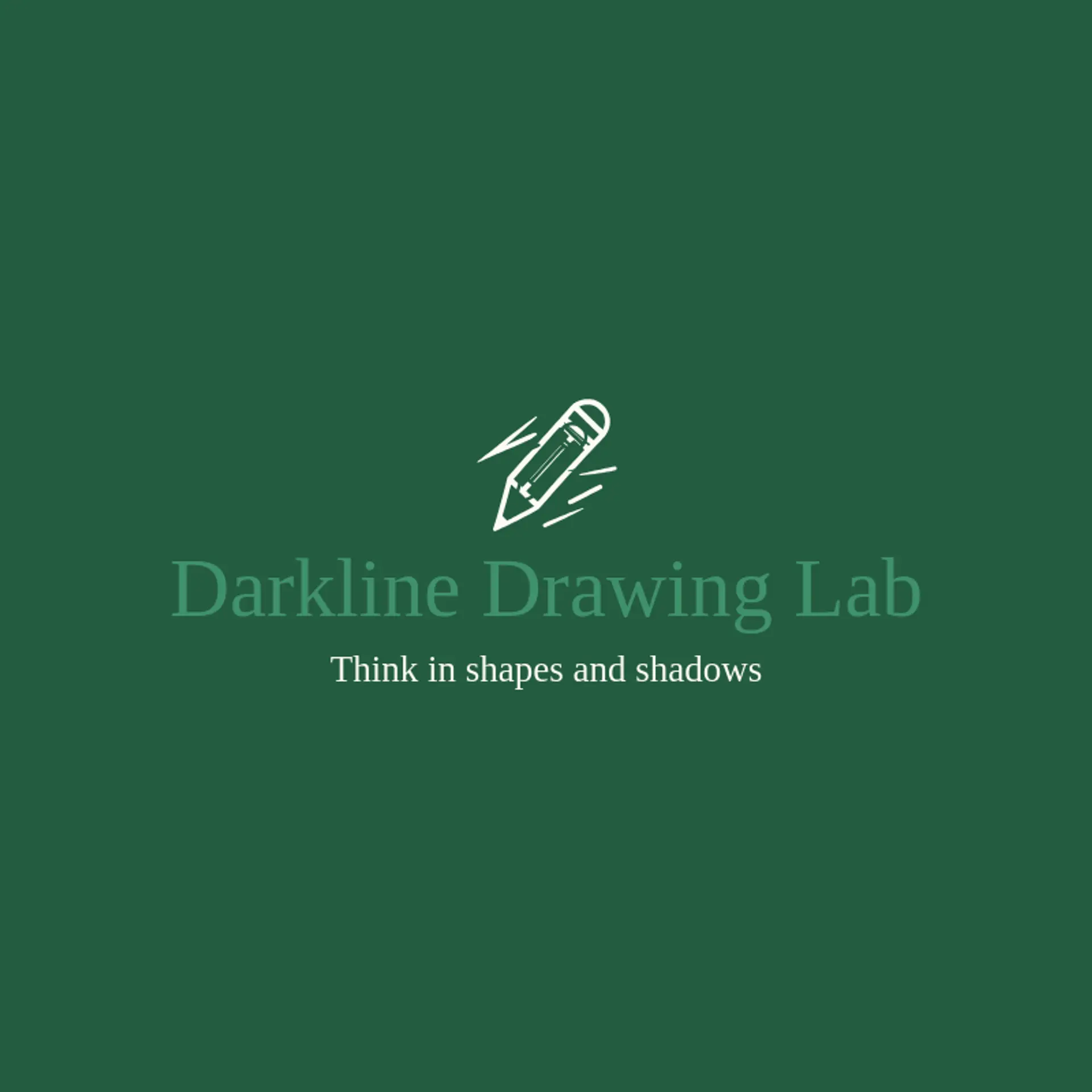 Darkline Drawing Lab logo for drawing