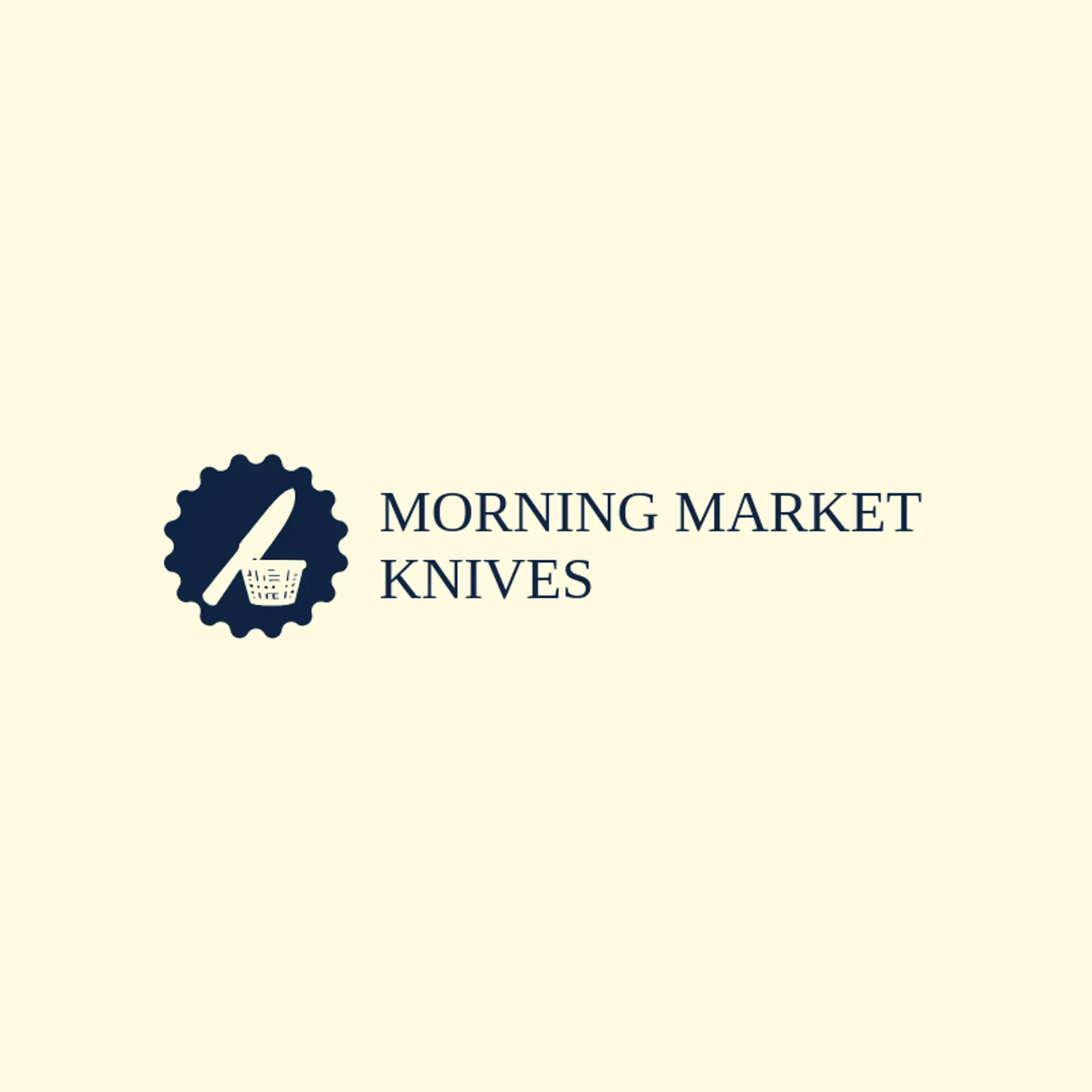 Morning Market Knives logo for knife