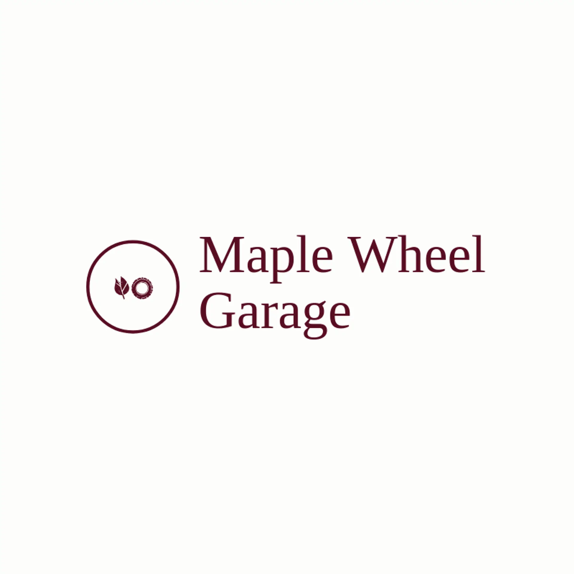 Maple Wheel Garage logo for tire