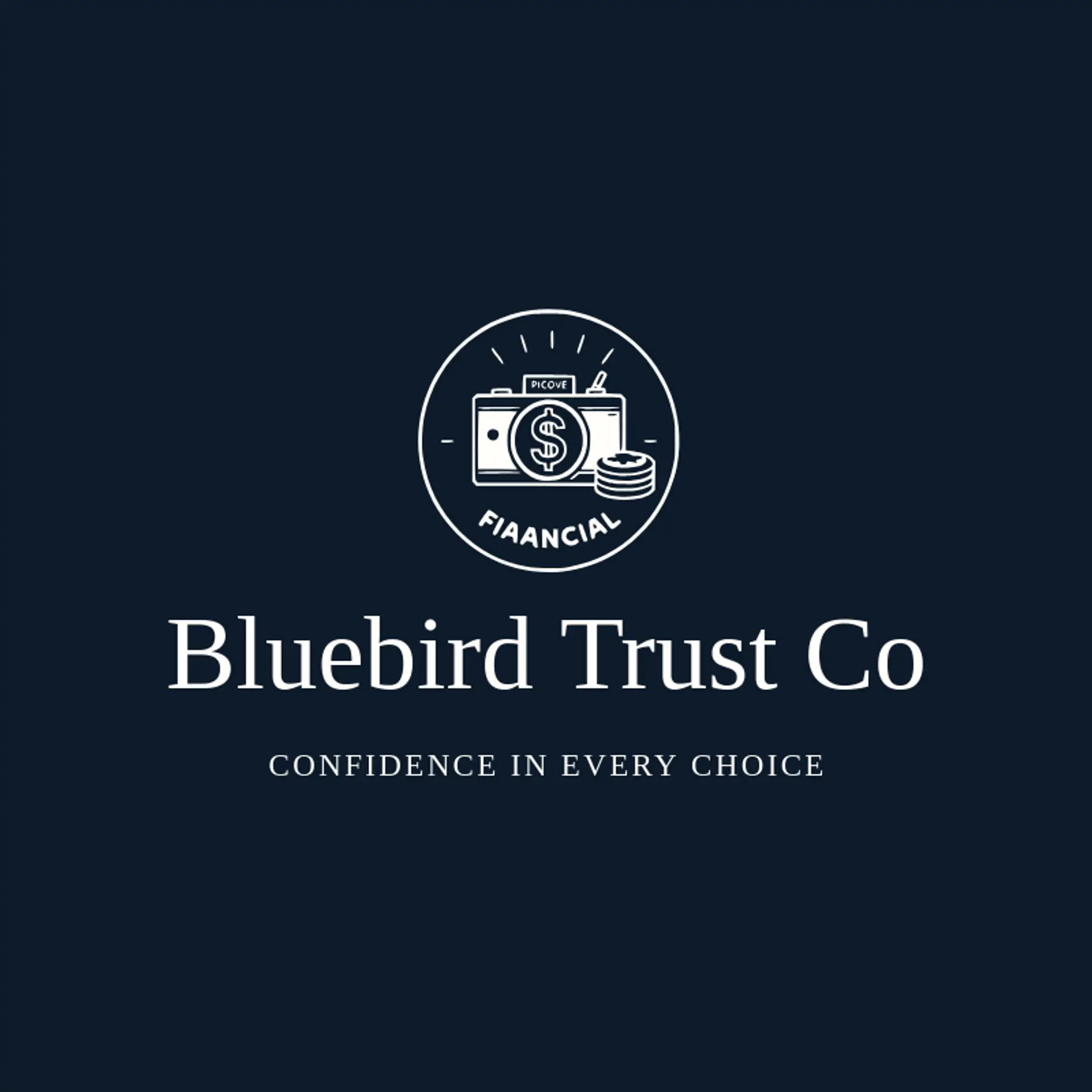 Bluebird Trust Co logo for financial