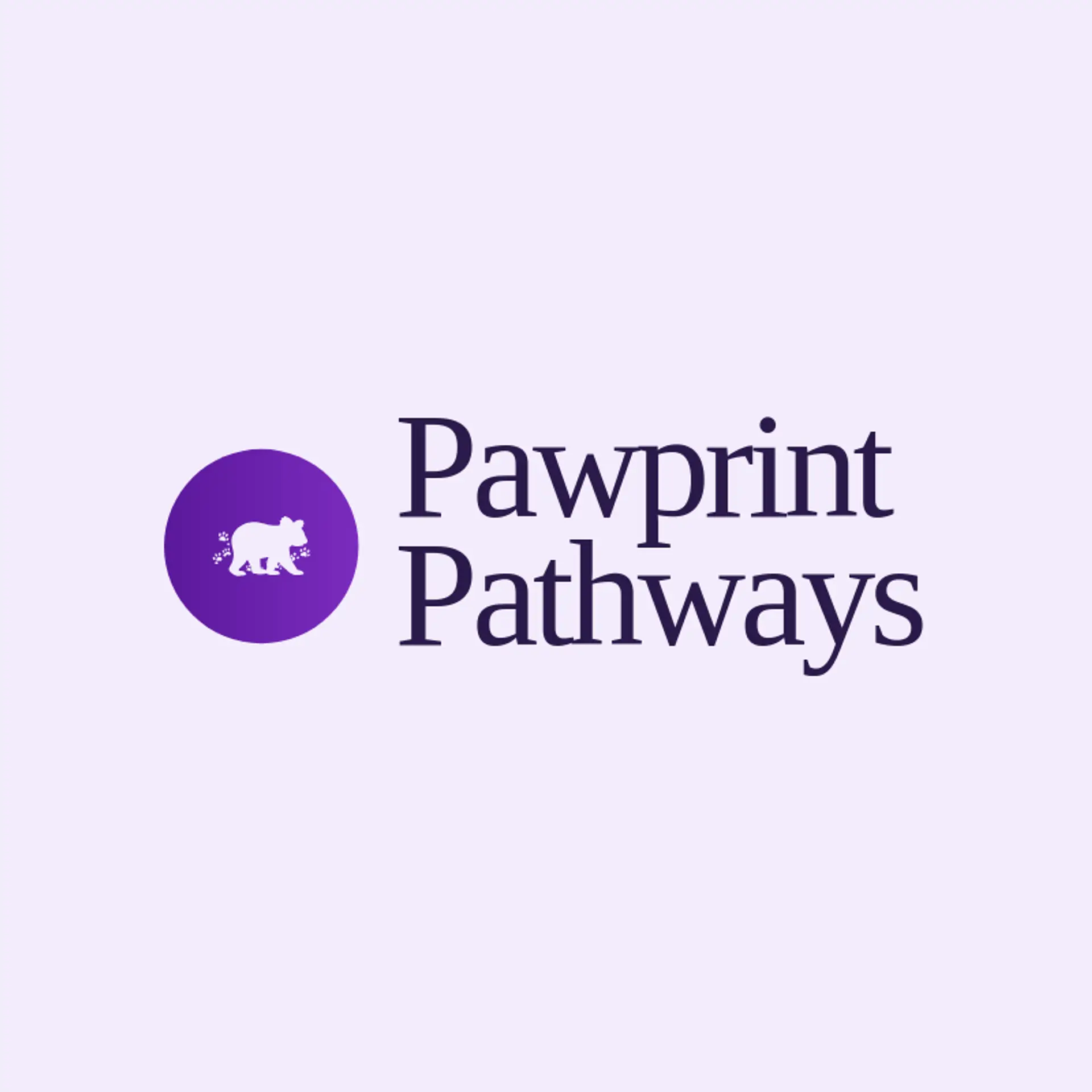 Pawprint Pathways logo for koala