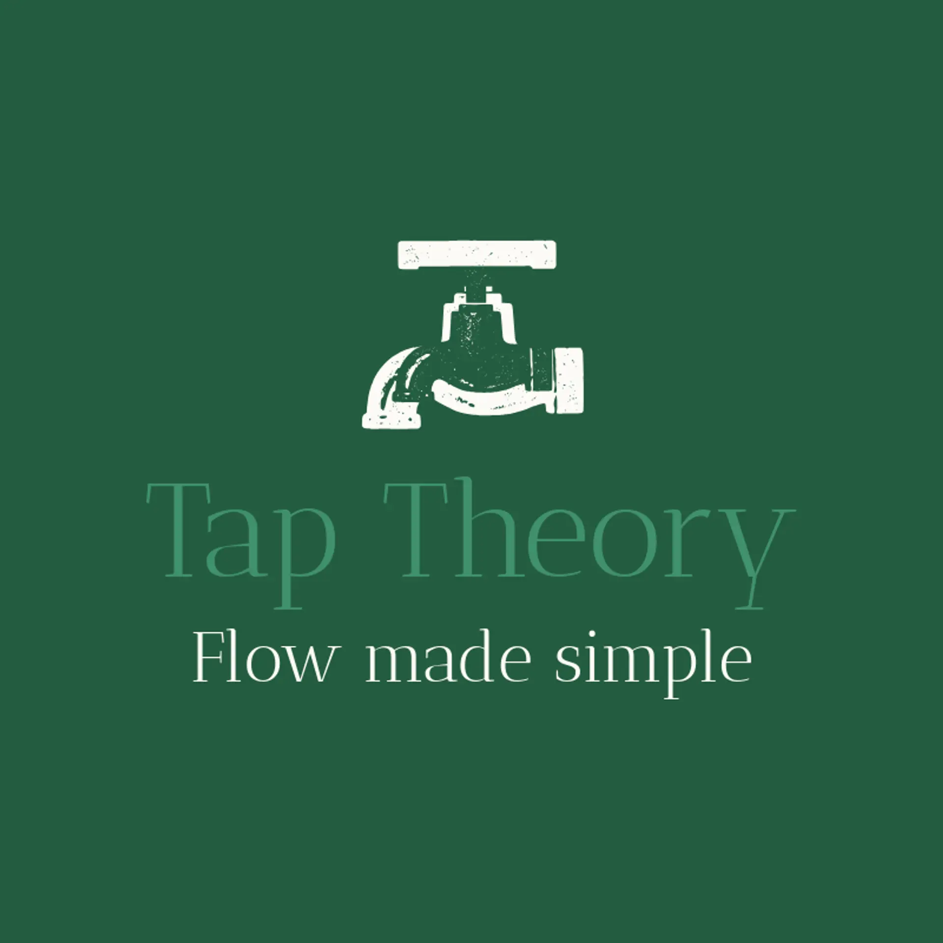 Tap Theory logo for water