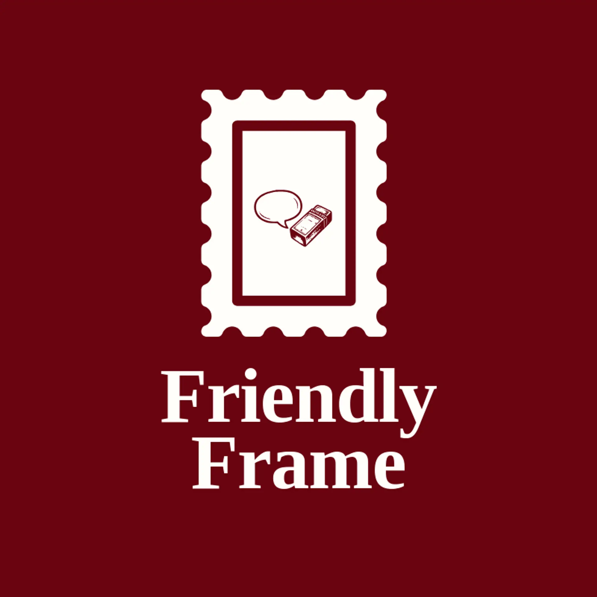 Friendly Frame logo for social