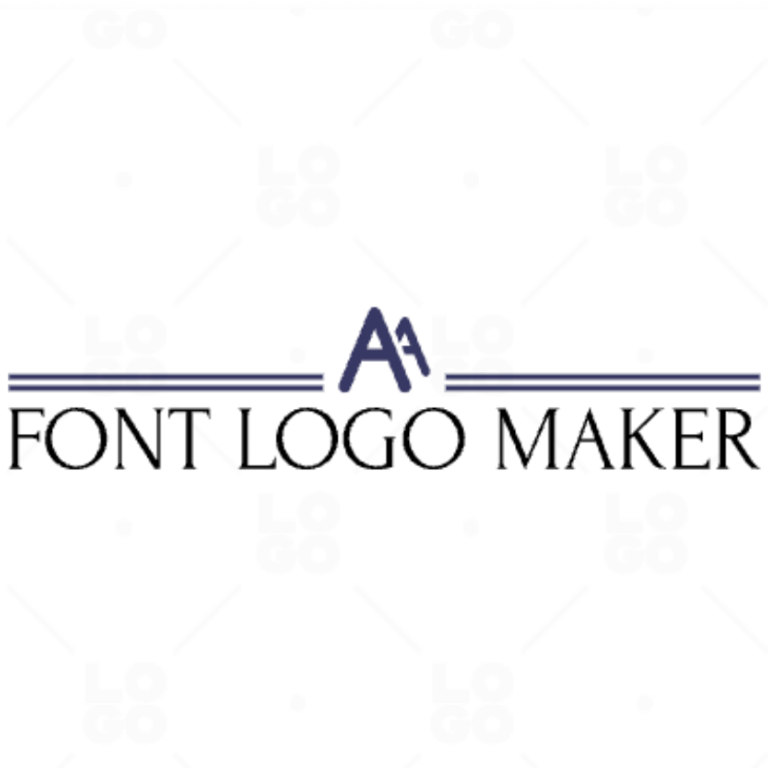 design logo font