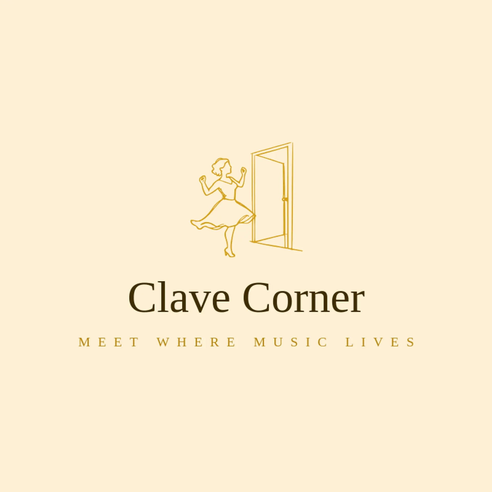Clave Corner logo for salsa