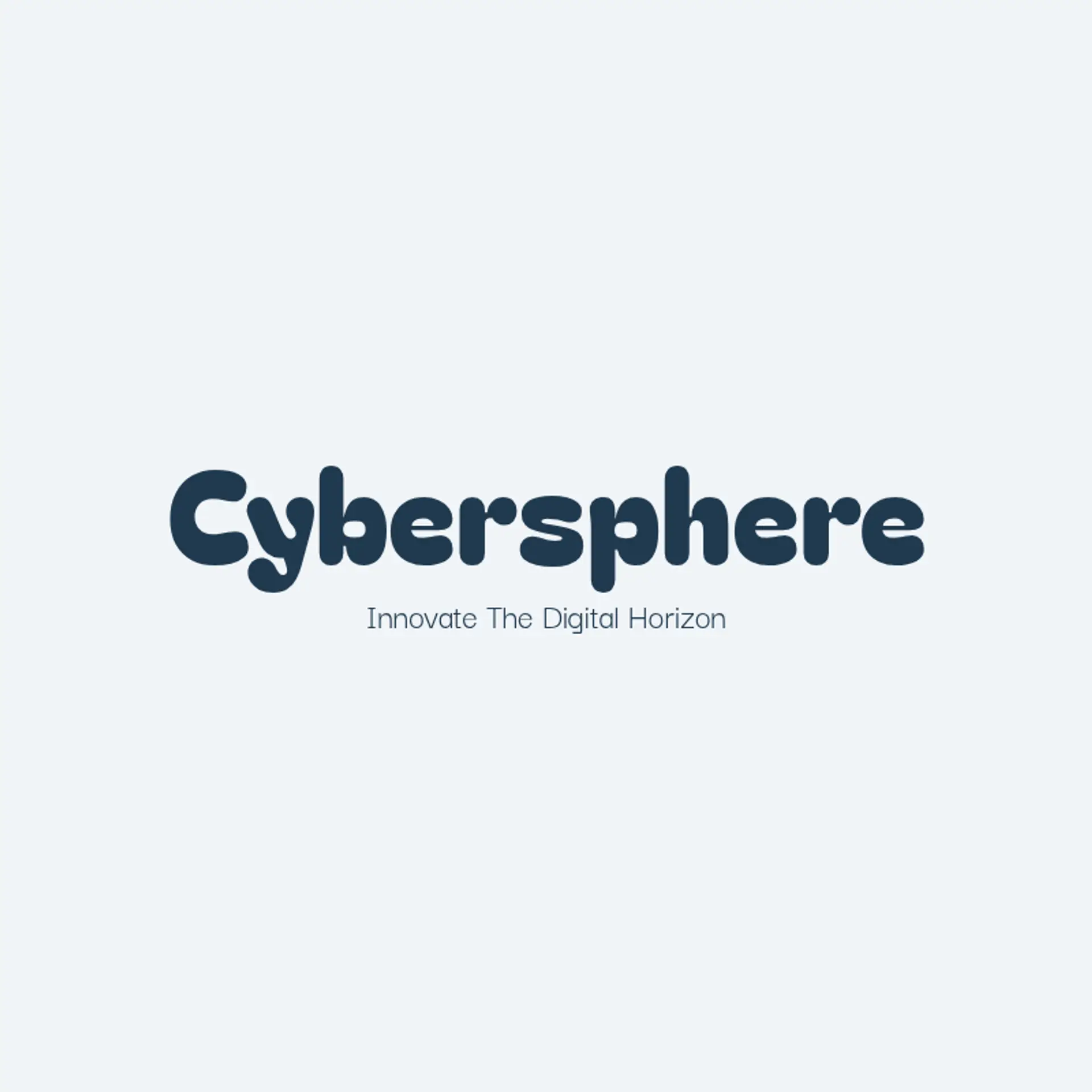 CyberSphere logo for digital tech