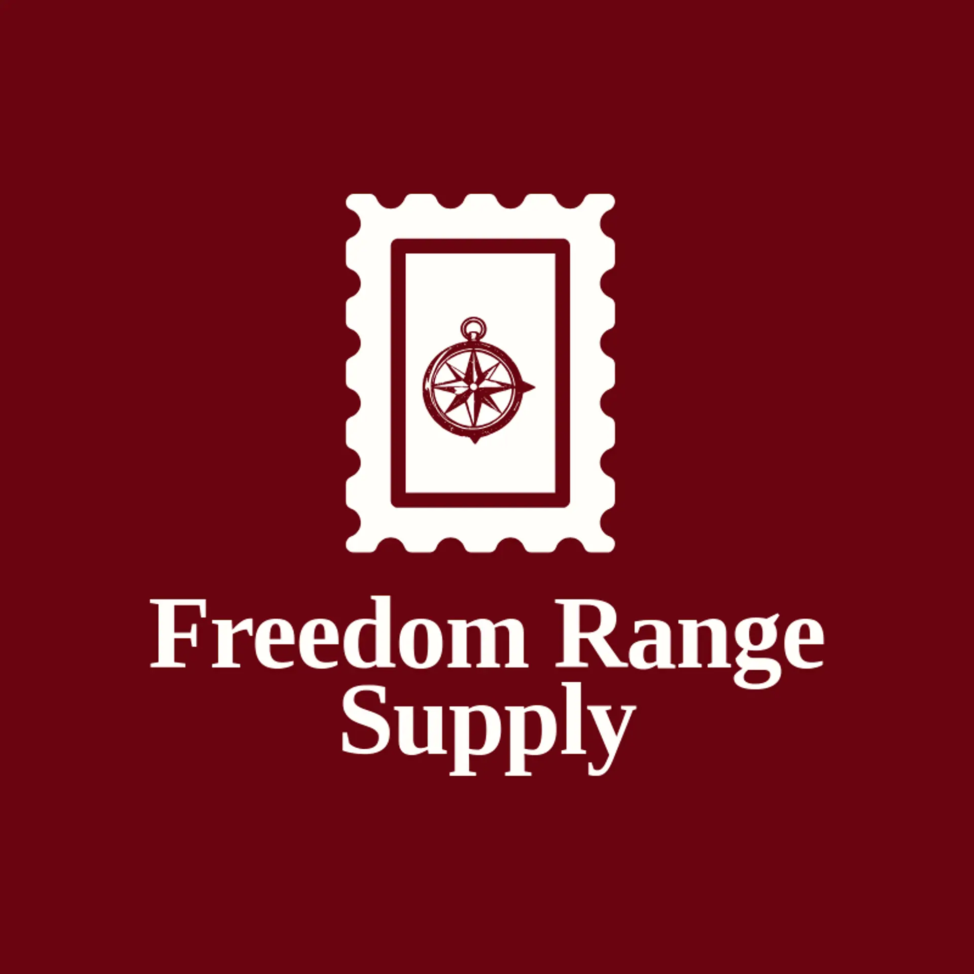 Freedom Range Supply logo for army