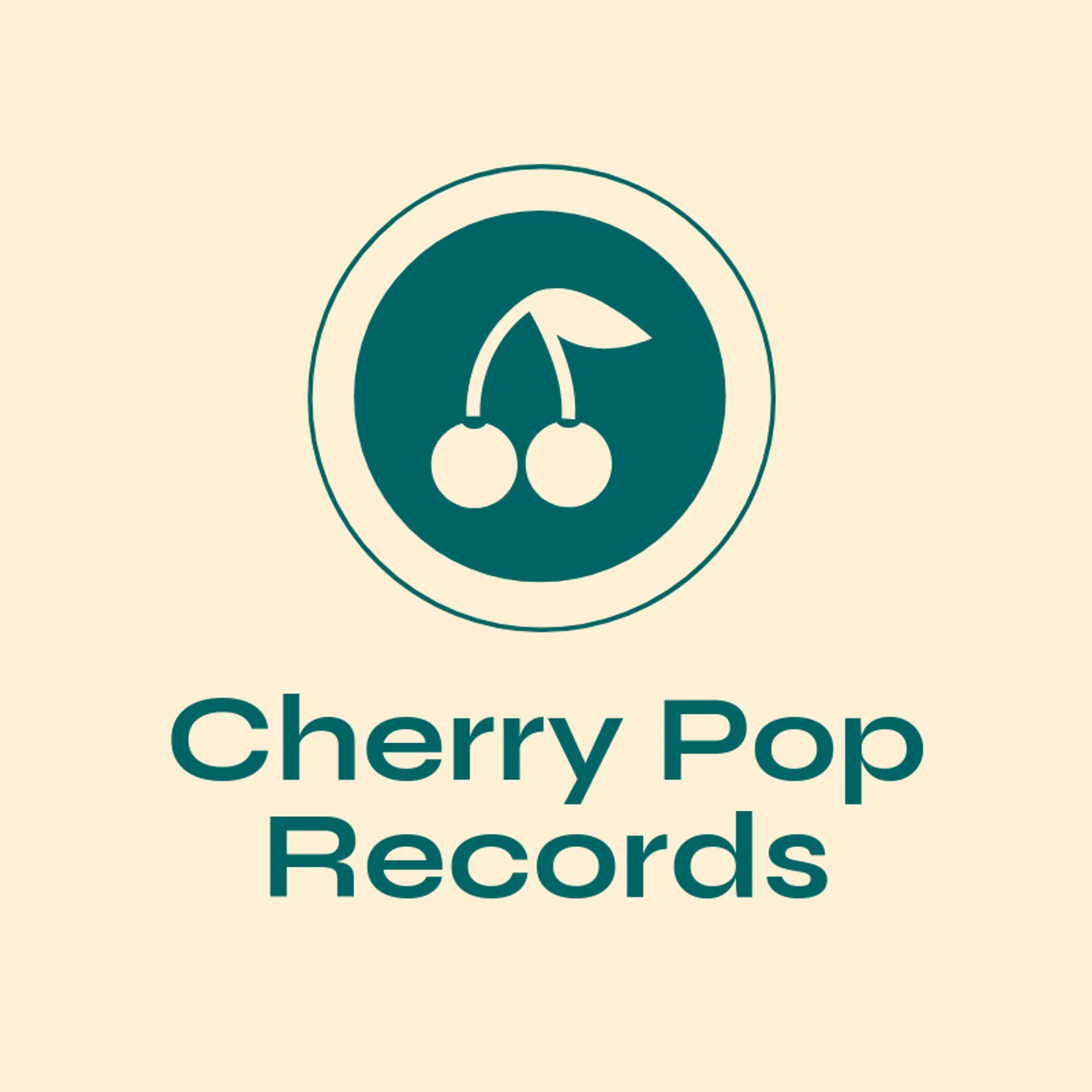 Cherry Pop Records logo for cherry