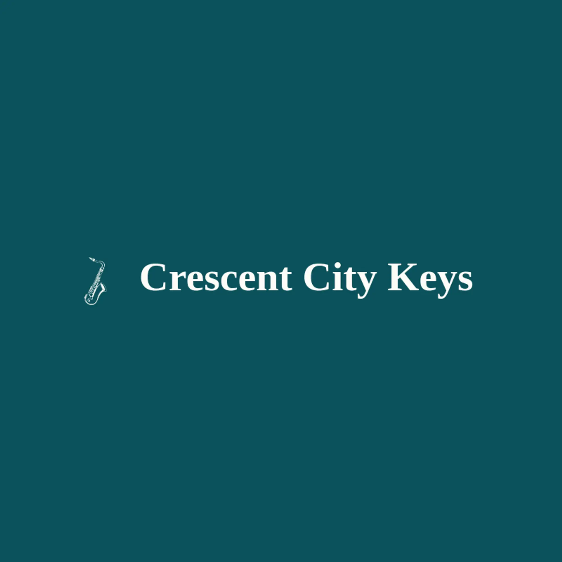 Crescent City Keys logo for jazz