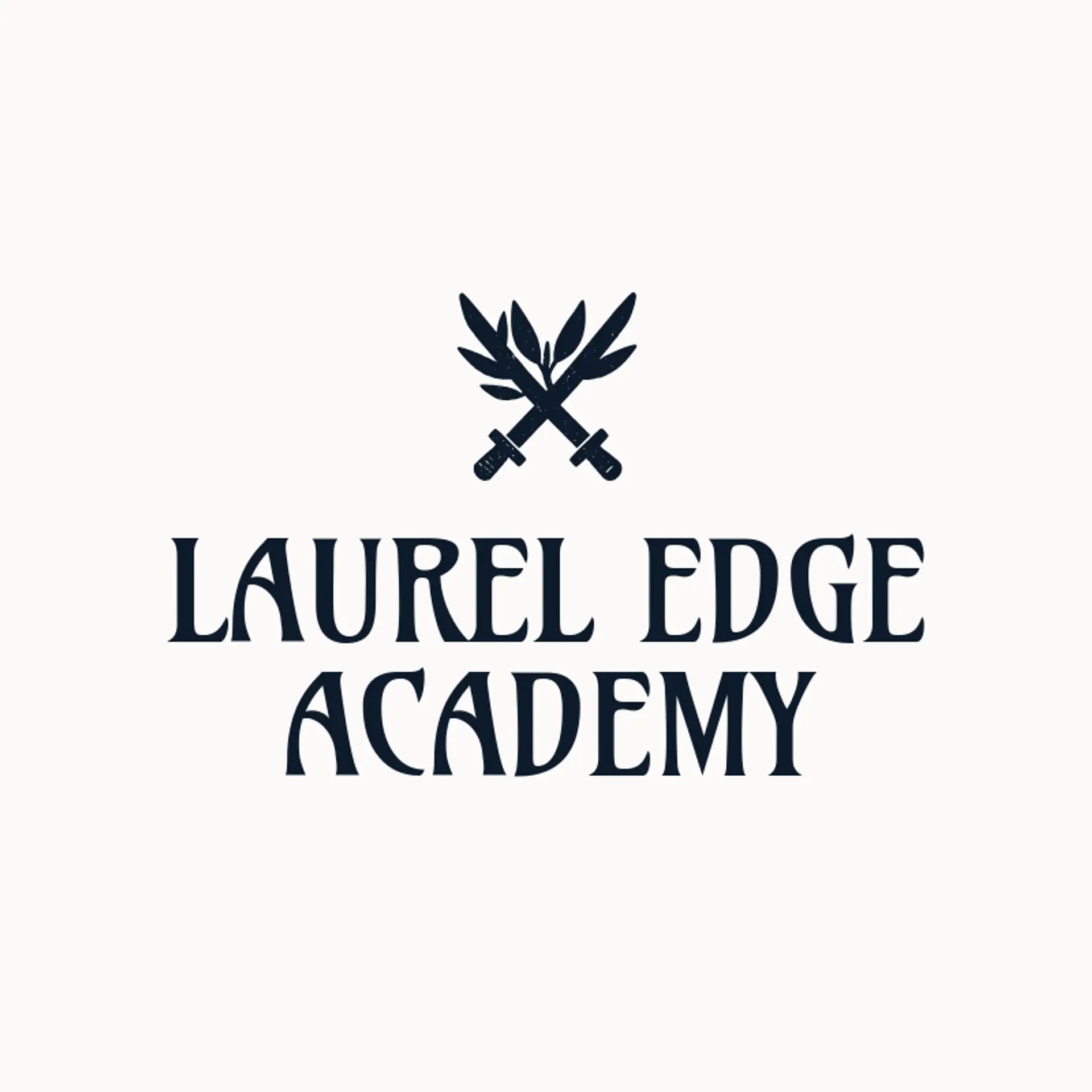 Laurel Edge Academy logo for sword