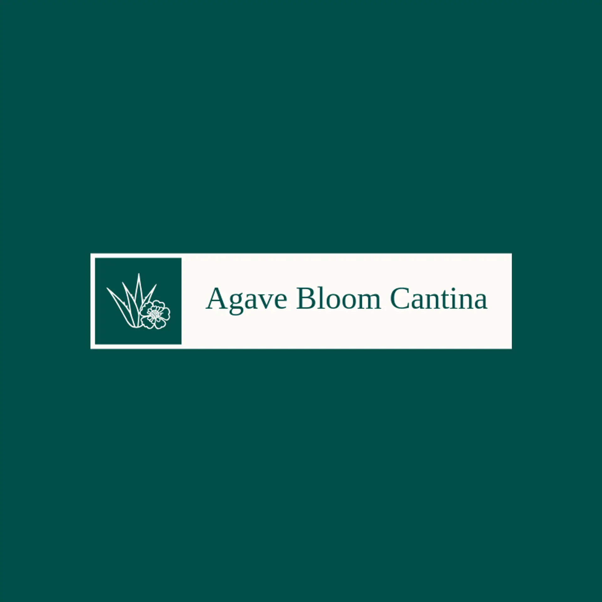 Agave Bloom Cantina logo for mexican restaurant