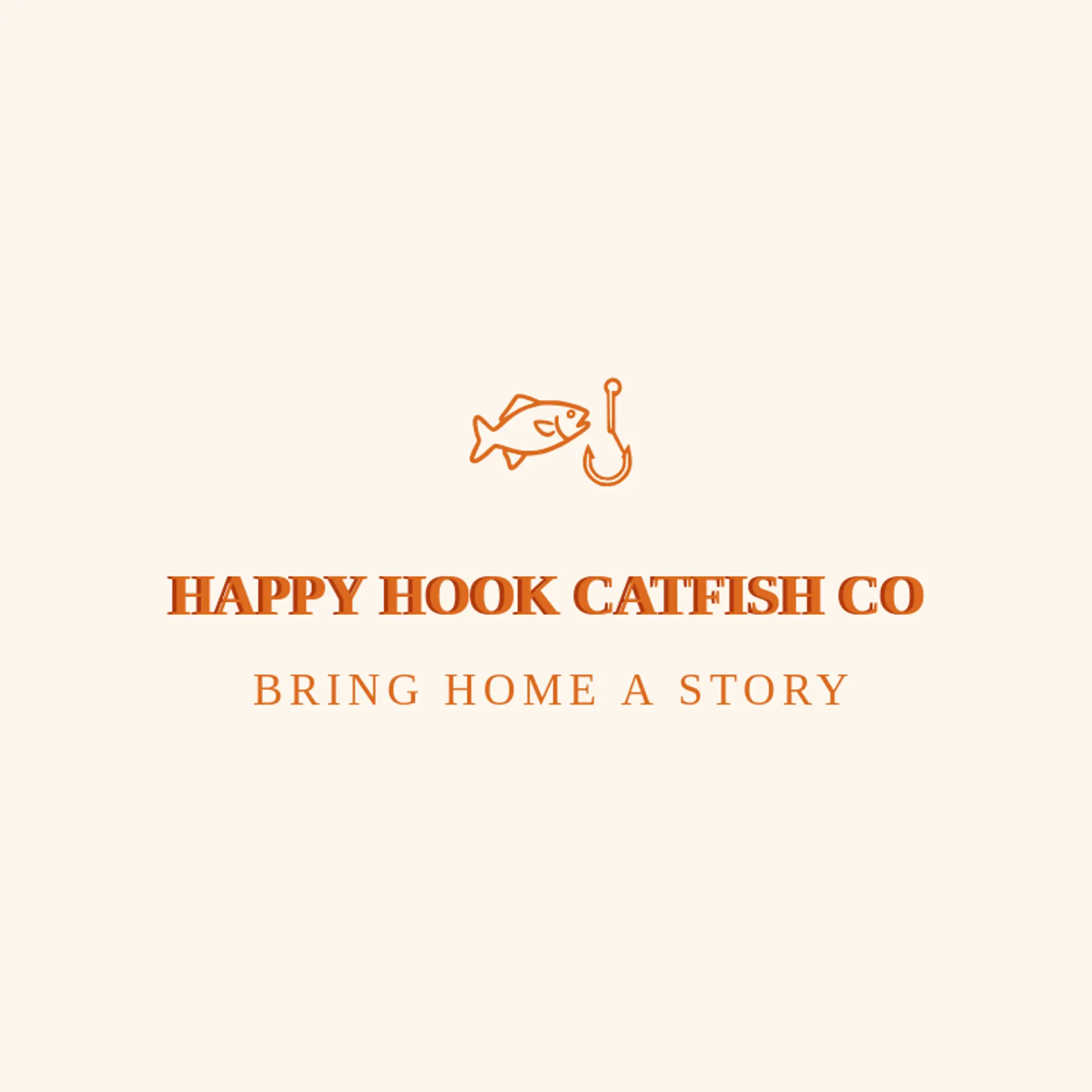 Happy Hook Catfish Co logo for catfish