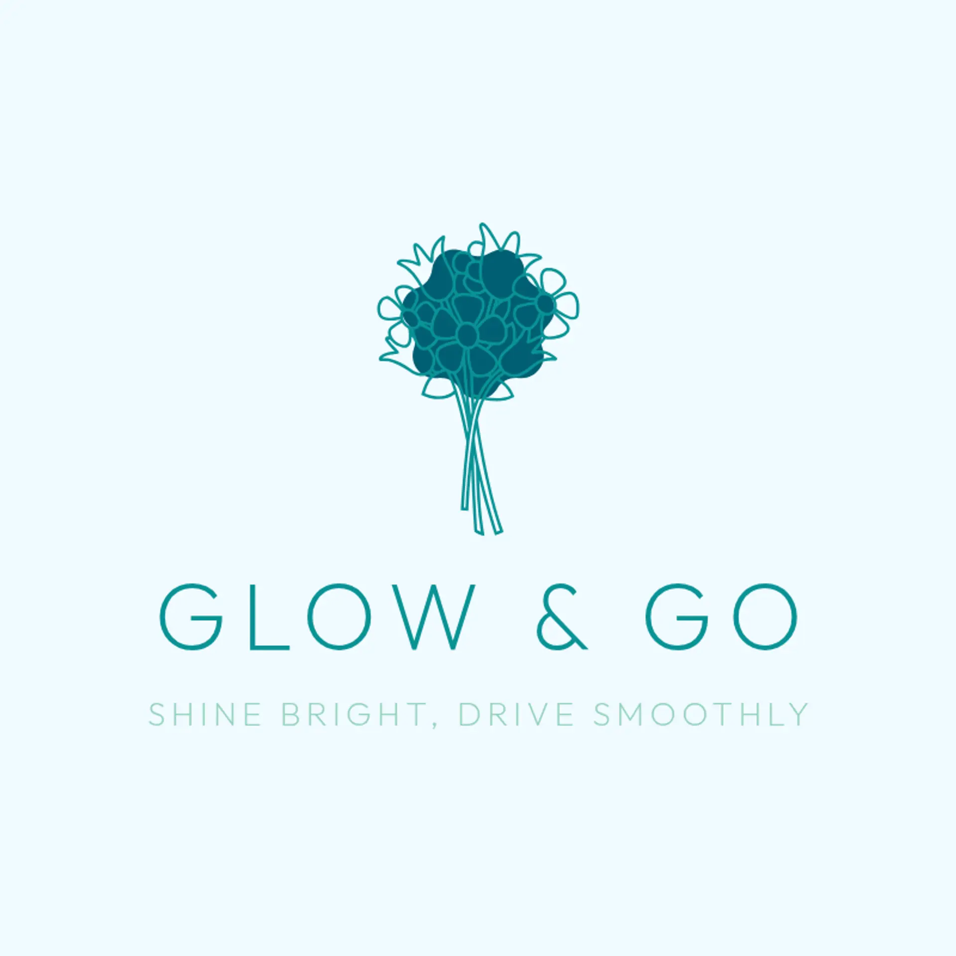 Glow & Go logo for auto spa
