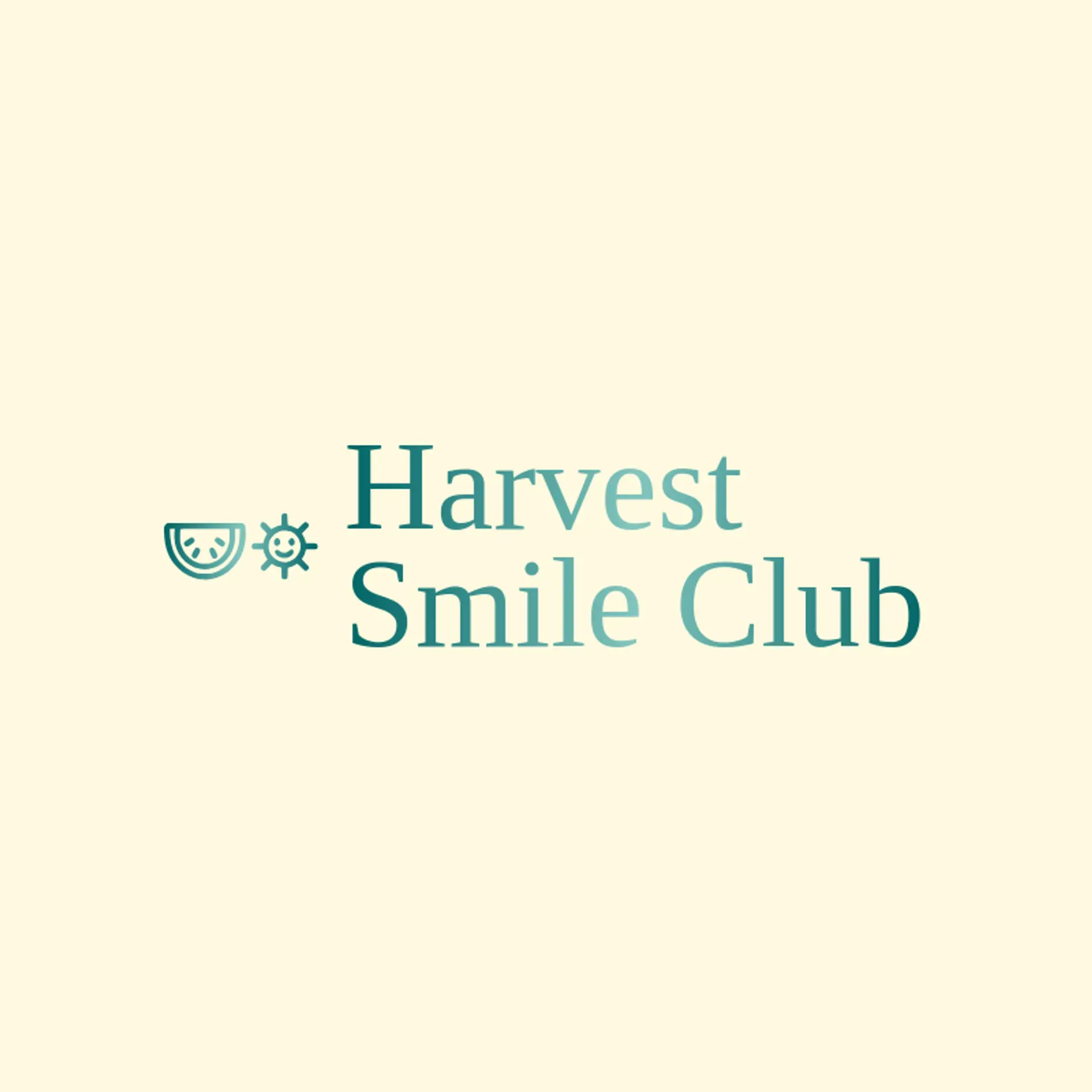 Harvest Smile Club logo for watermelon