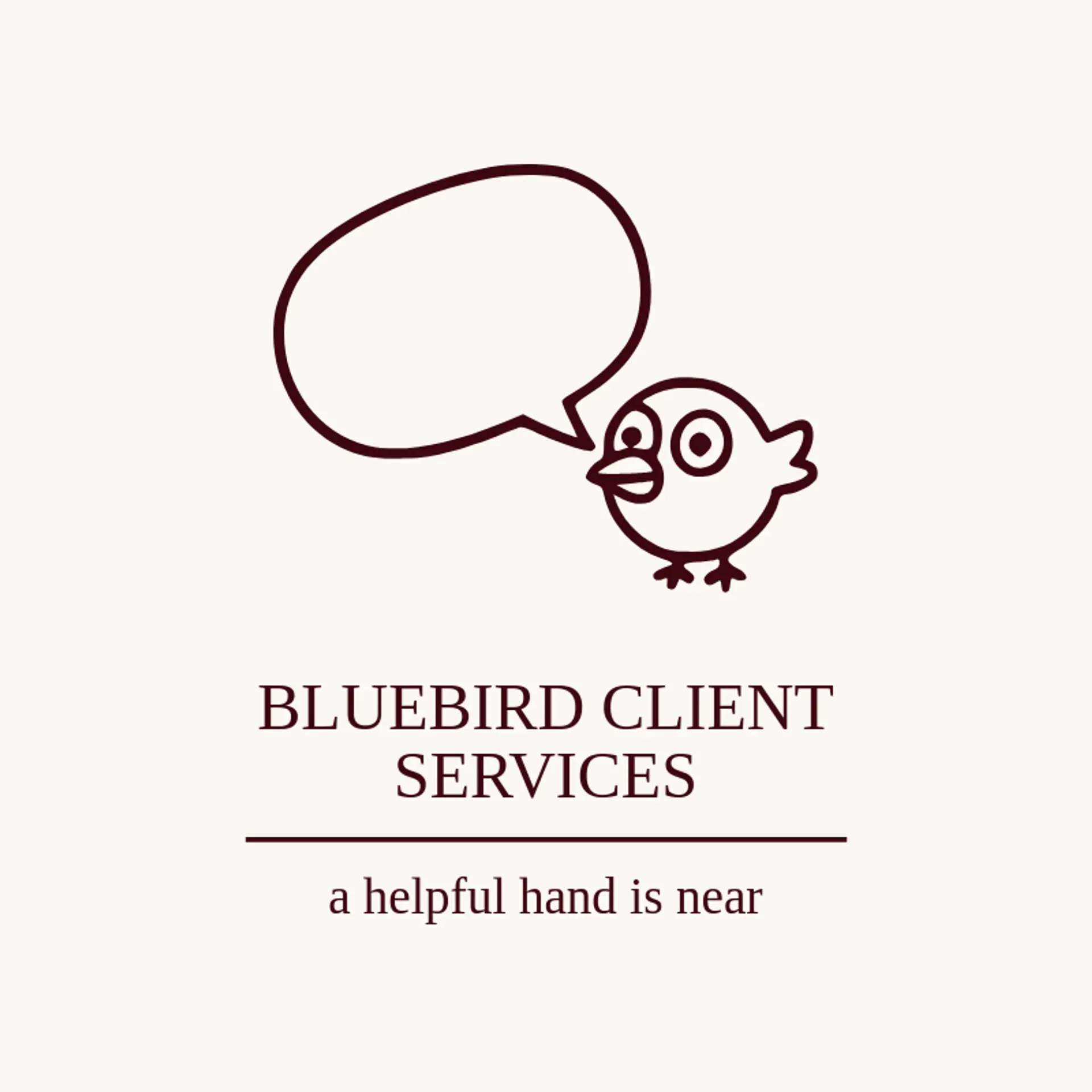 Bluebird Client Services logo for contact