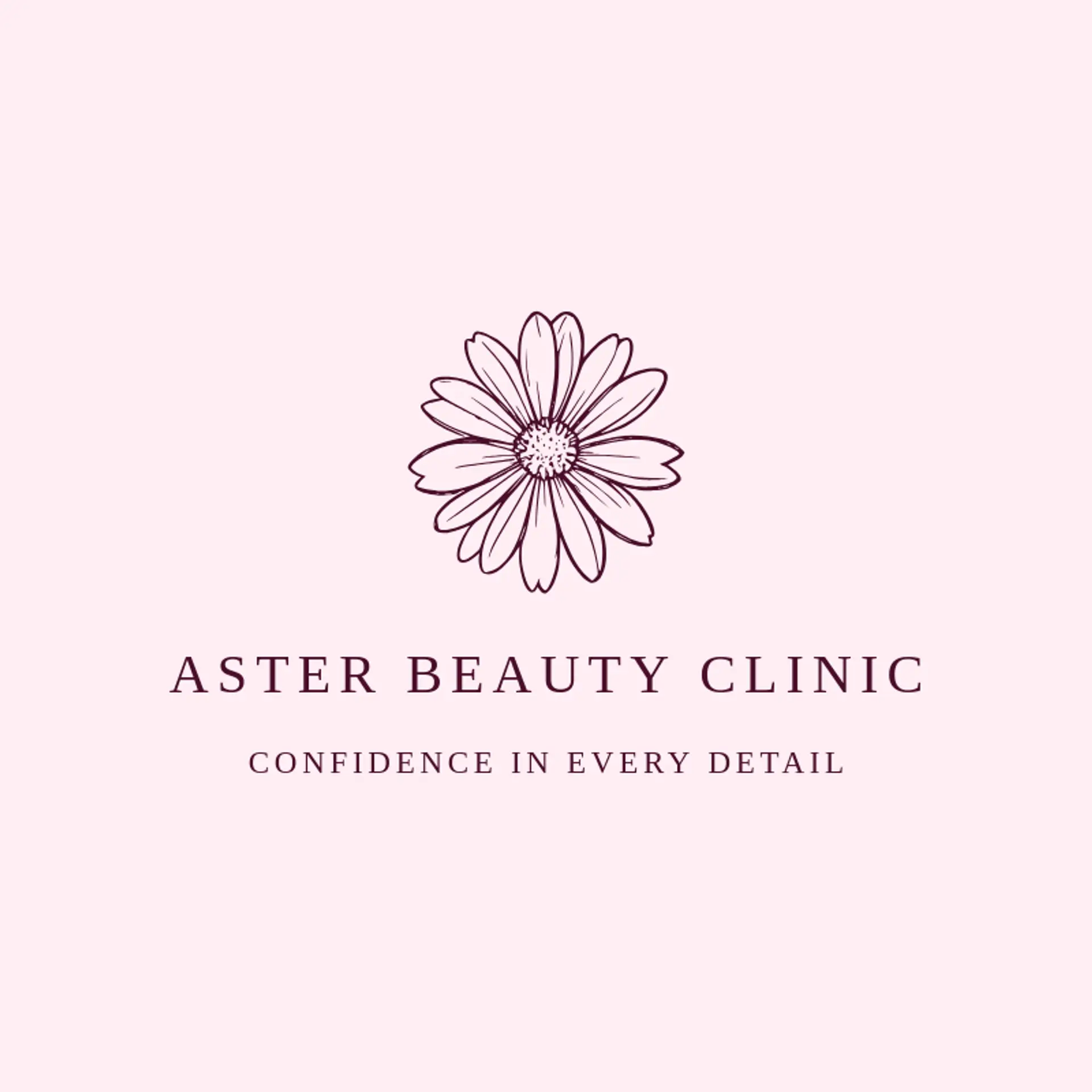Aster Beauty Clinic logo for med spa